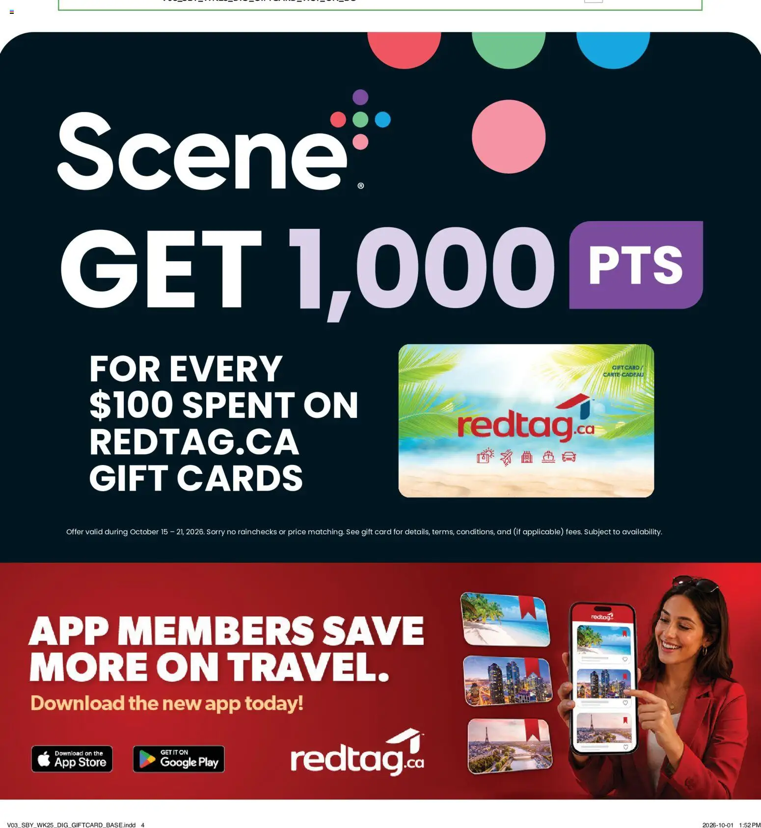Safeway flyer valid from Oct 15, 2026 | Page: 20