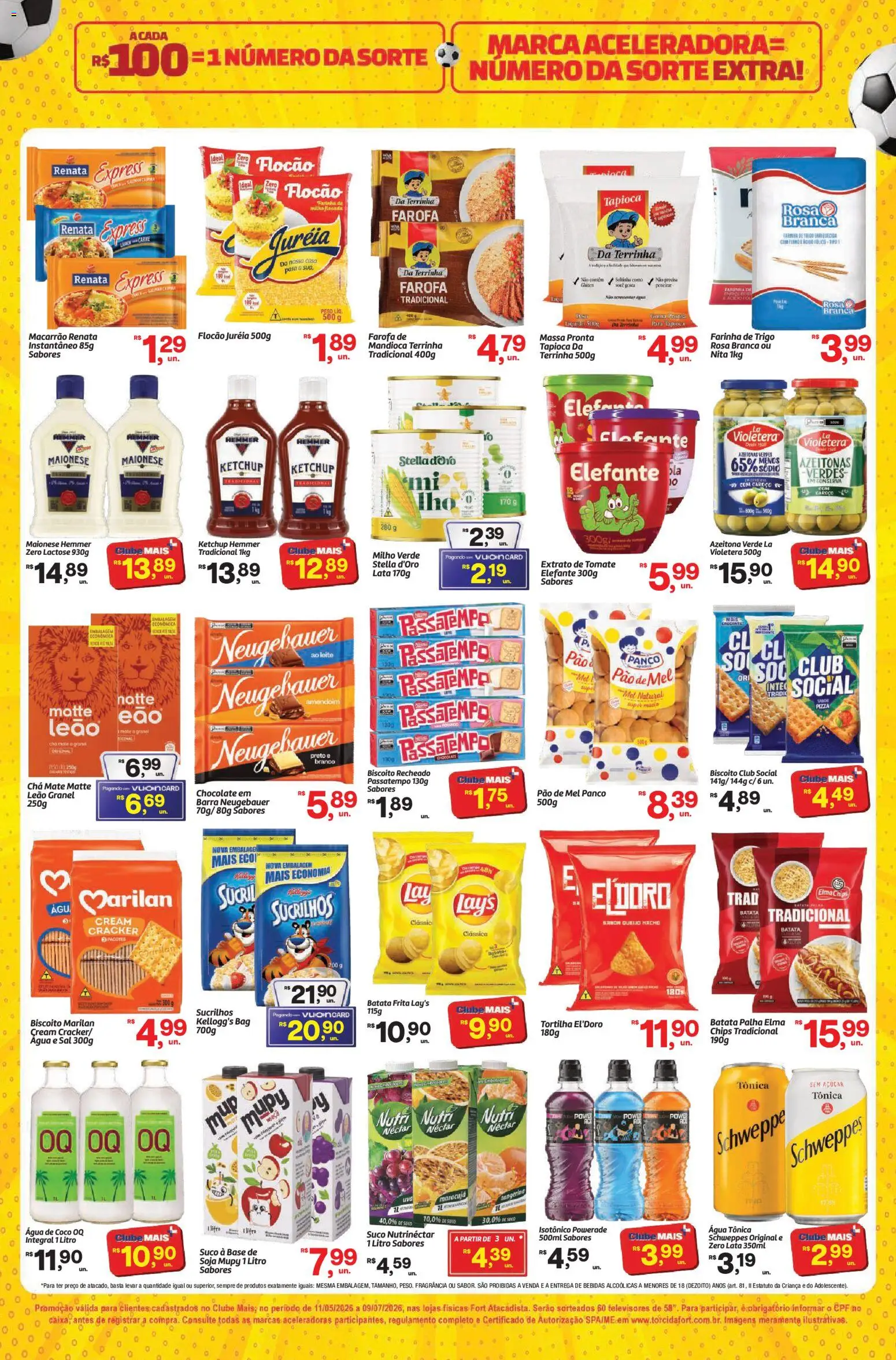 Fort Atacadista Folheto - válido de 16.05.2026 | Página: 2 | Produtos: Coco, Elma Chips, Sucrilhos, Açúcar