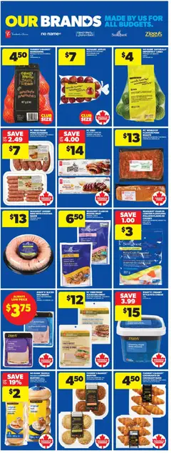 Preview of Real Canadian Superstore weekly flyer / circulaire from shop Real Canadian Superstore valid from Sep 17, 2026 | Page: 14 | Products: Cake, Meat, Cheese, Coffee