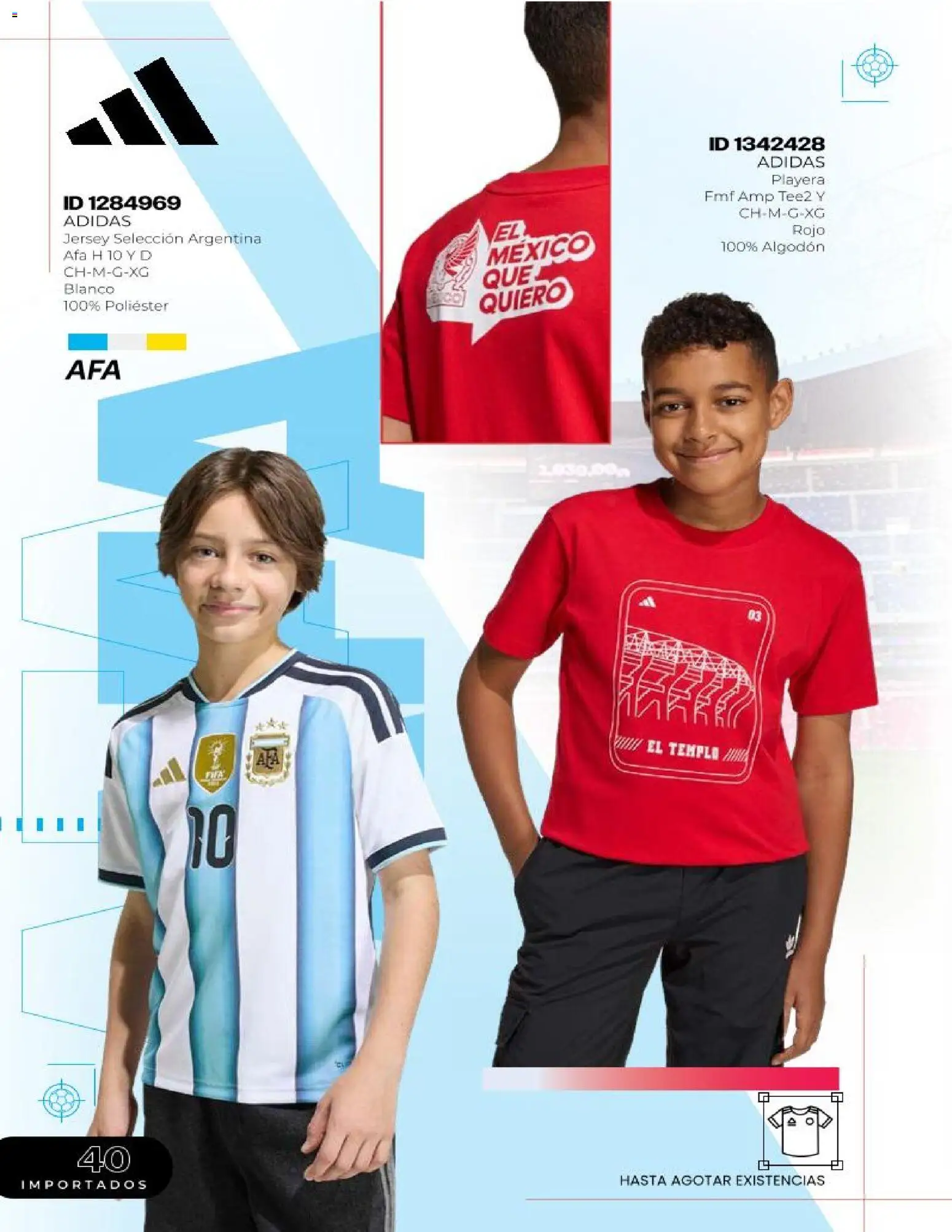 Nuevas ofertas de Price Shoes válidas en toda la República Mexicana desde el 04.06.2026. ¡Encuentra las mejores ofertas en Price Shoes catálogo Fútbol 2026! | Página: 40 | Productos: Algodón, Playera