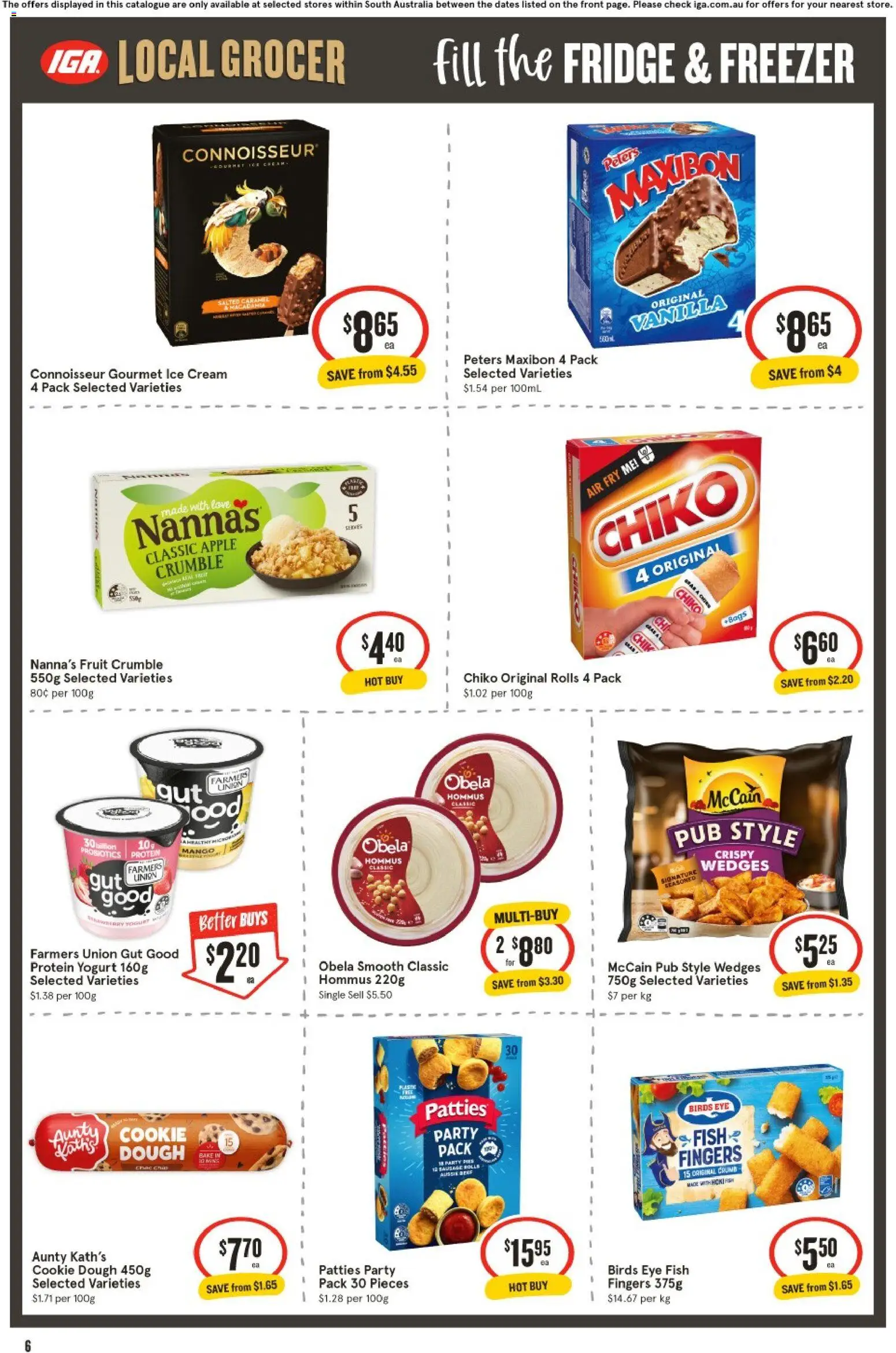 IGA catalogue - valid from 15/07/2026 | Page: 6 | Products: Box, Milk, Lollies, Kettle