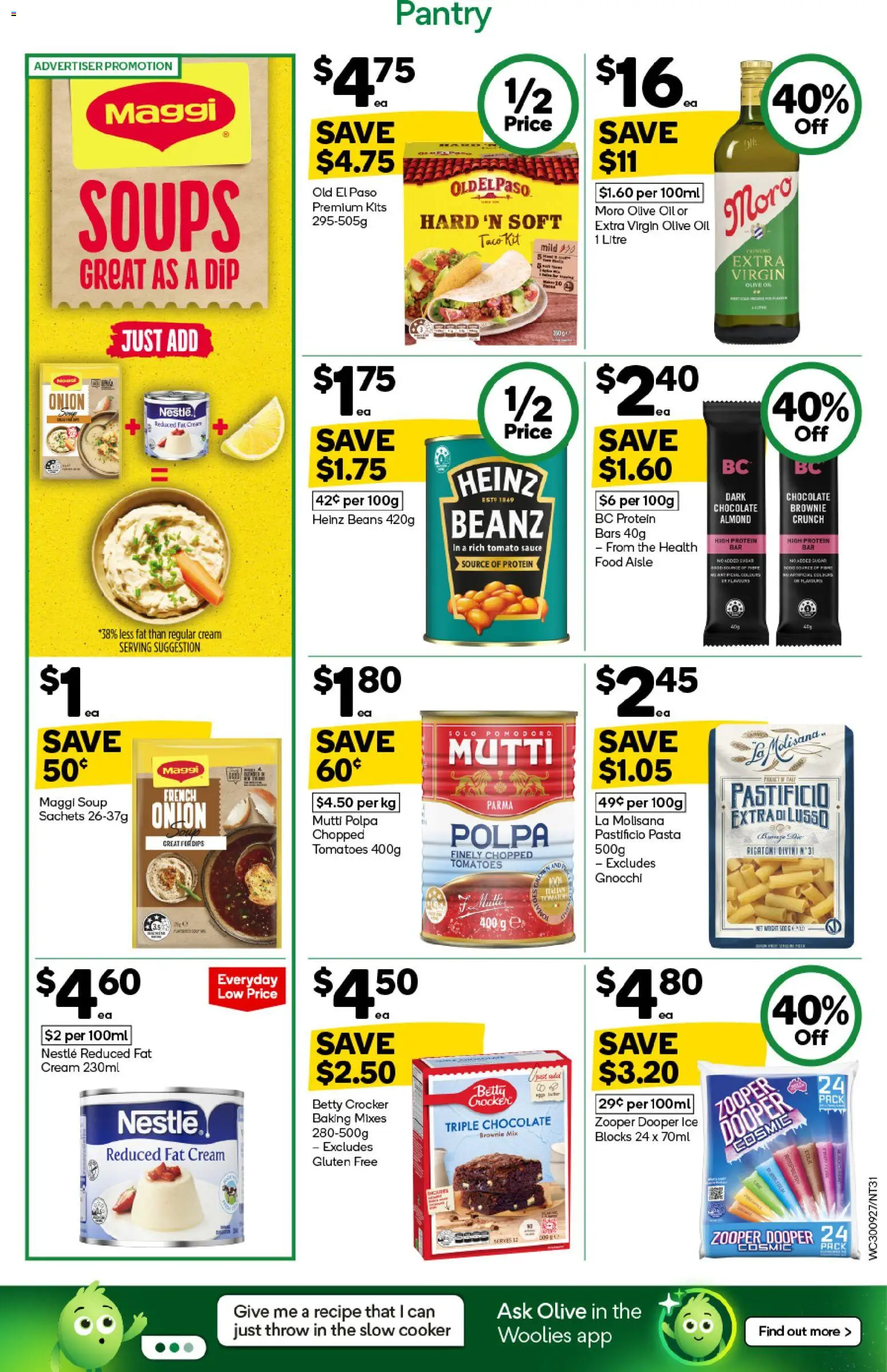 Woolworths catalogue - valid from 30/09/2026 | Page: 27 | Products: Kits, Pasta, Tomato, Slow cooker