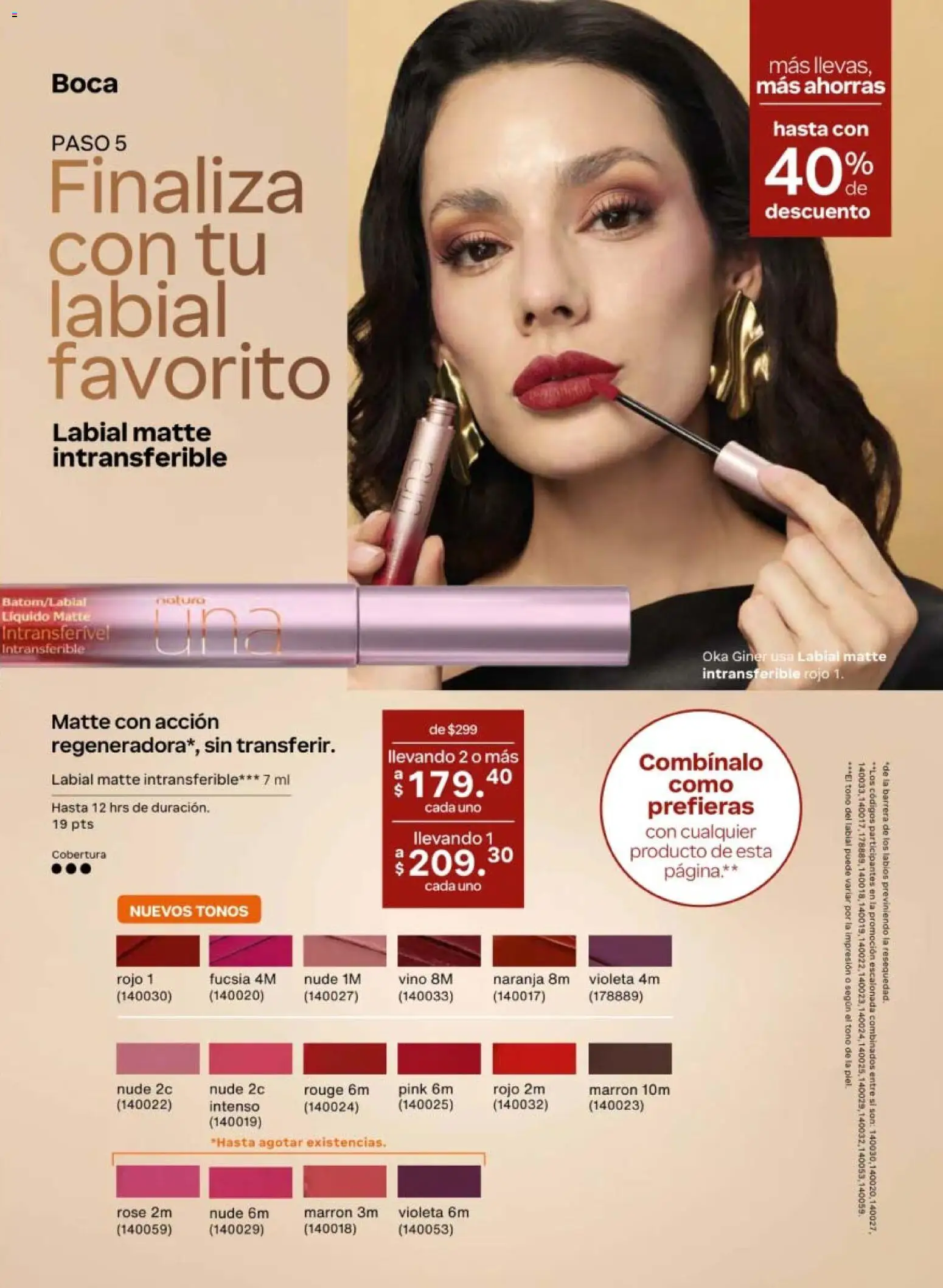 Nuevas ofertas de Natura válidas en toda la República Mexicana desde el 10/07/2026. ¡Encuentra las mejores ofertas en Natura campaña 11 2026! | Página: 49 | Productos: Vino