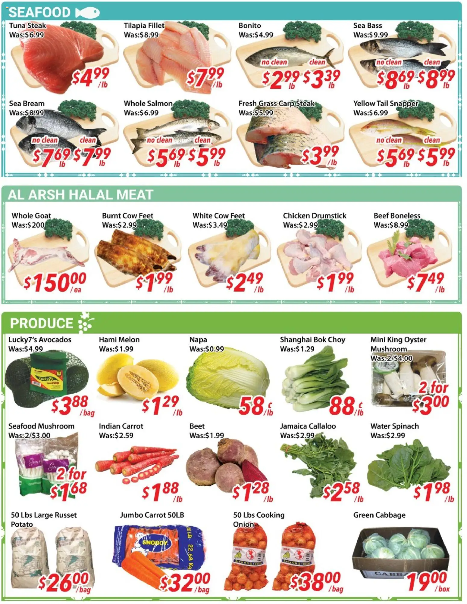 Ample Food Market flyer valid from Jul 31, 2026 | Page: 2 | Products: Beef, Carrot, Box, Chicken