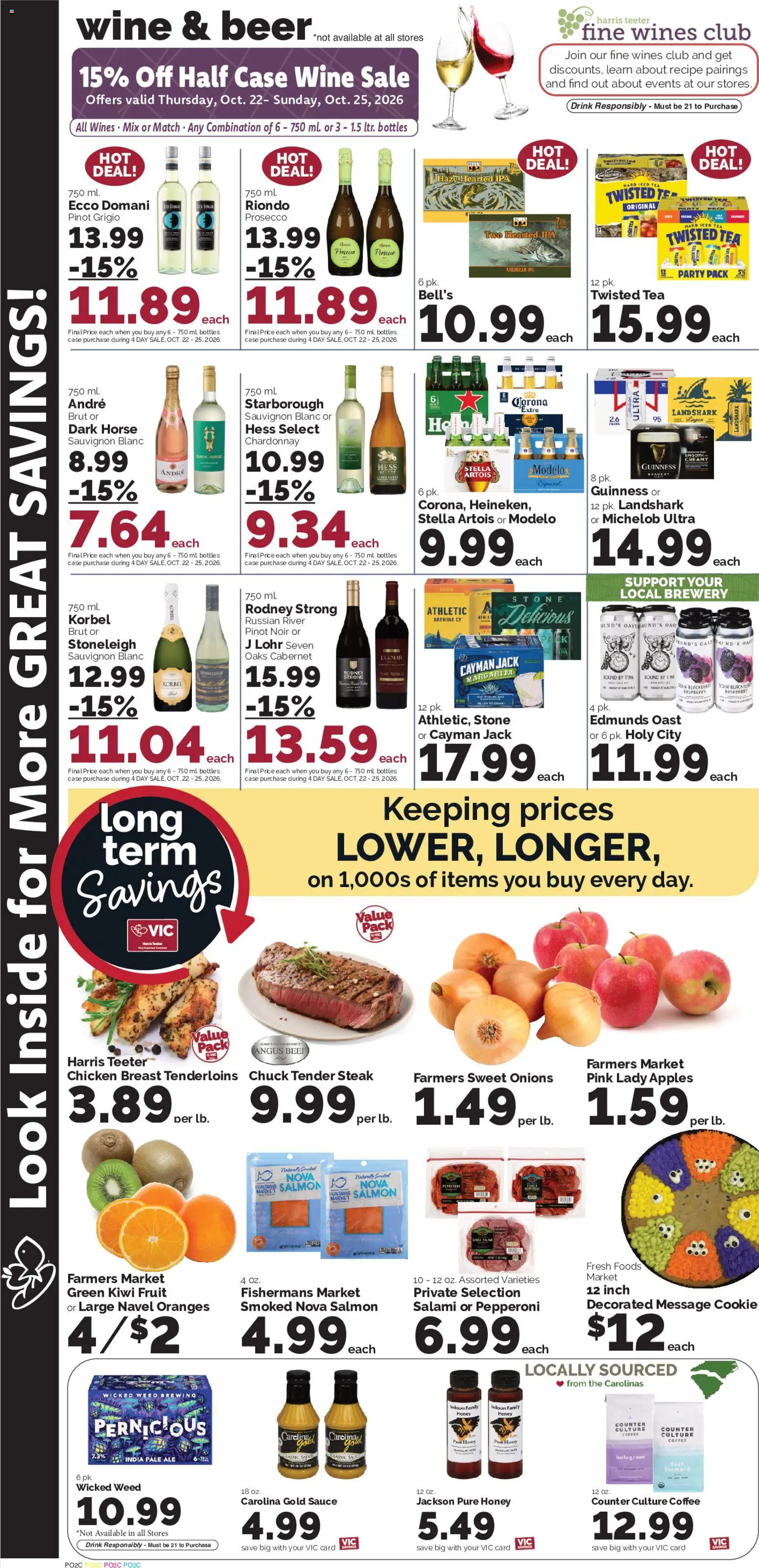 Harris Teeter Weekly Ad - SC - valid from 10/21/2026 | Page: 8