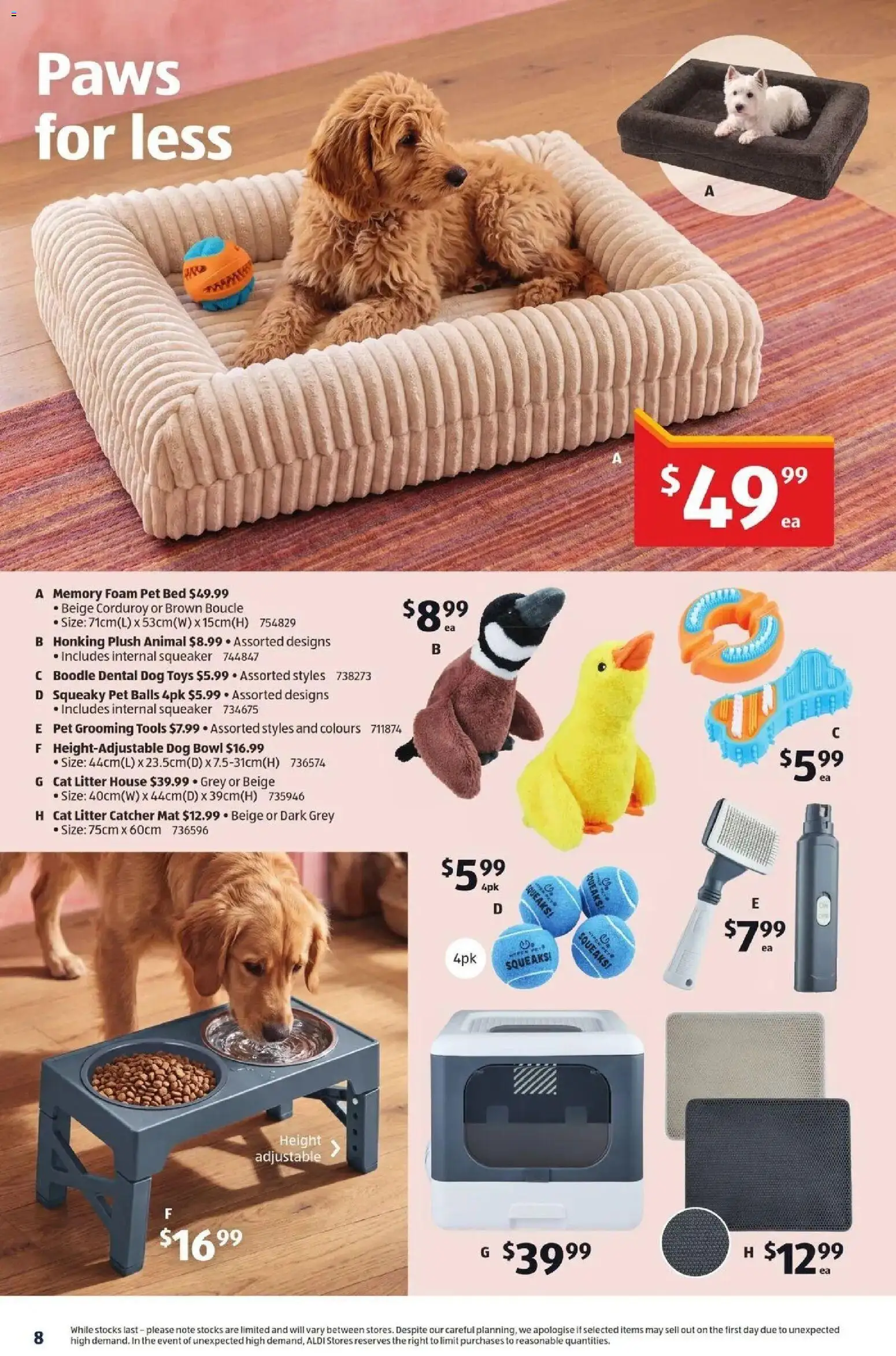 Aldi catalogue - valid from 07/10/2026 | Page: 8 | Products: Box, Toys, Foam, Tools