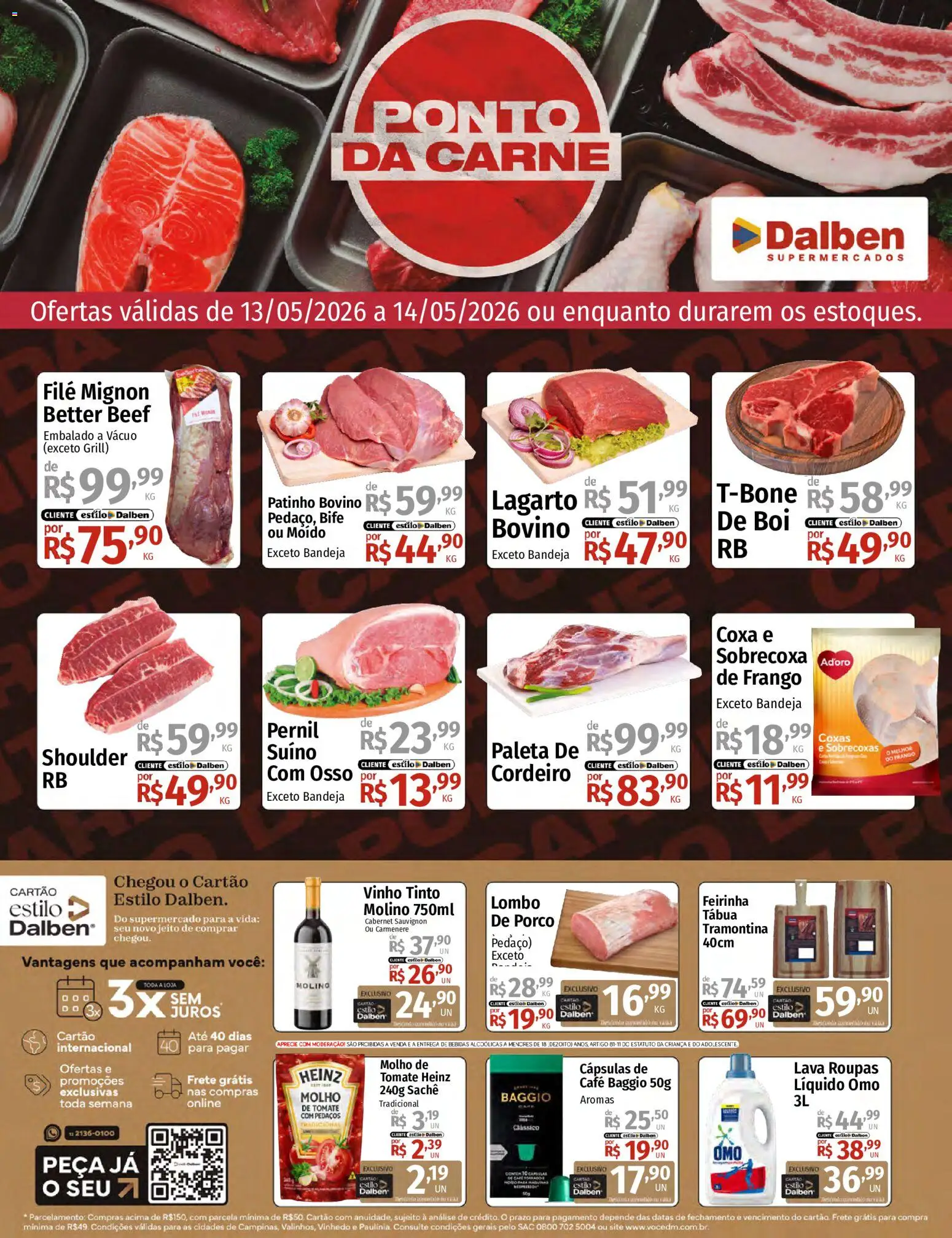 Supermercado Dalben Folheto - válido de 13.05.2026 | Página: 1