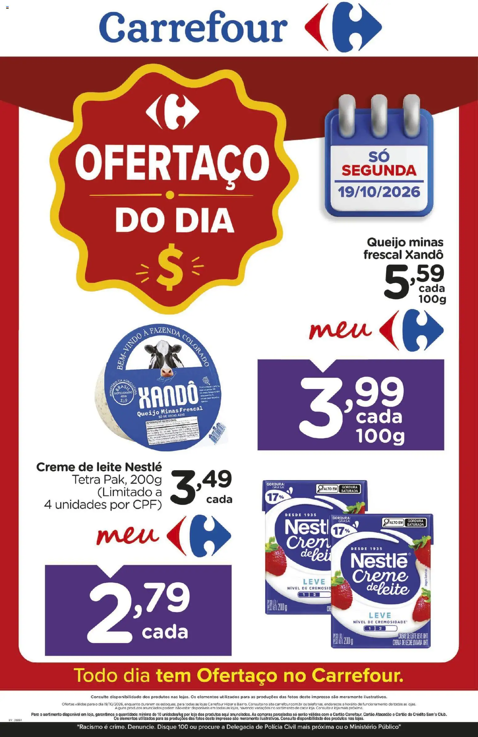 Carrefour Folheto - válido de 19/10/2026 | Página: 1
