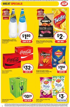 Preview of IGA catalogue - valid from 20.05.2026 | Page: 5 | Products: Cheese, Pepsi, Sugar, Bag