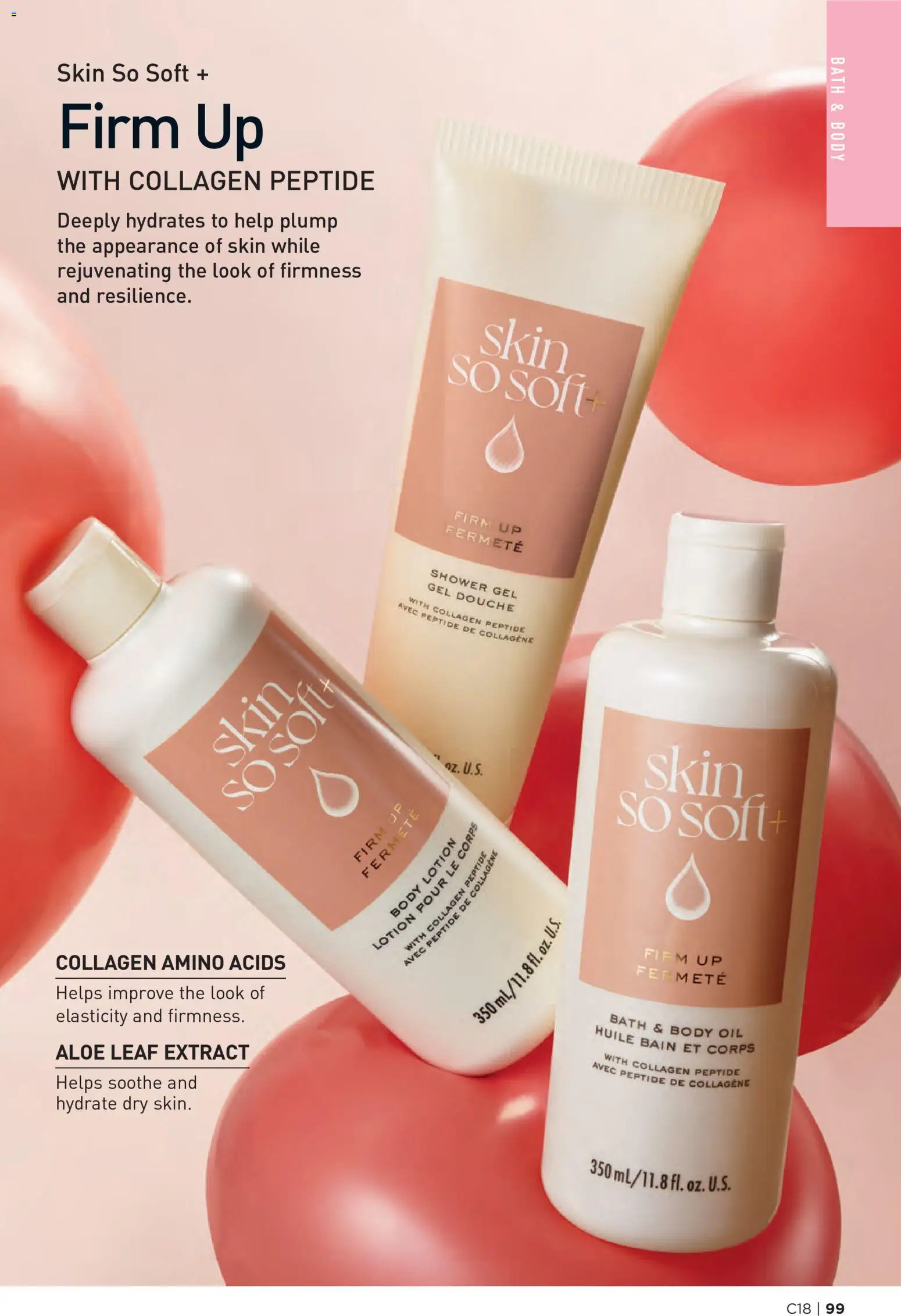 Avon flyer valid from Aug 27, 2026 | Page: 99 | Products: Body oil, Bath, Shower, Oil
