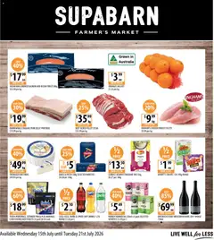 Preview of Supabarn catalogue - valid from 15/07/2026