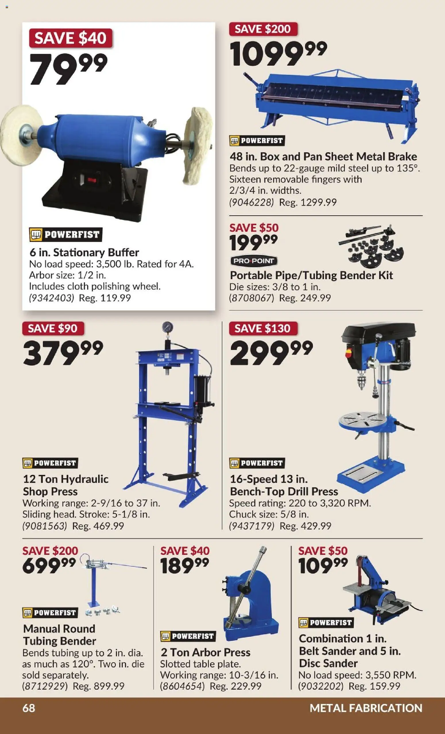 Princess Auto flyer valid from 07.04.2026 | Page: 75 | Products: Belt, Table, Box