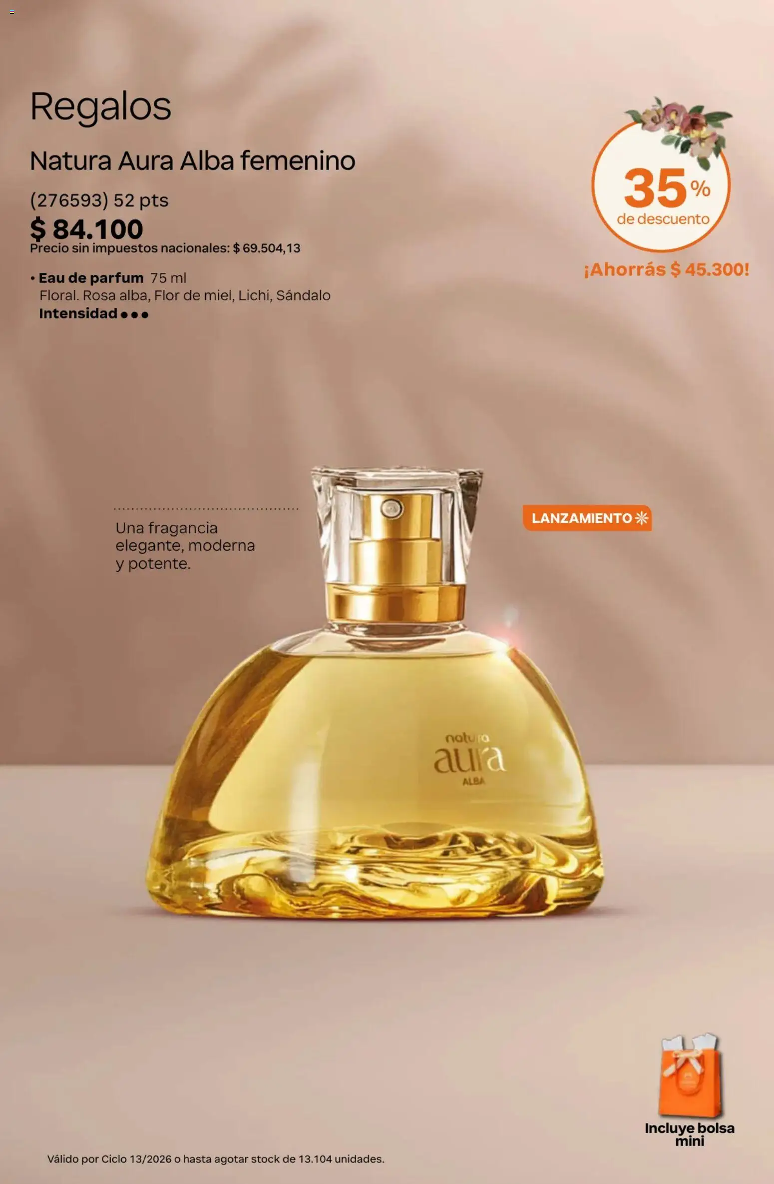 Catálogo Natura Ciclo 13 │ válido desde el 02/09/2026 | Página: 7 | Productos: Bolsa, Fragancia