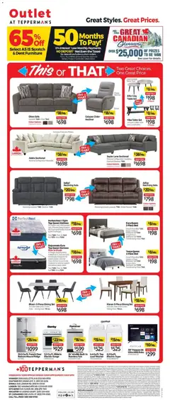 Preview of Tepperman's outlet from shop Tepperman's valid from Aug 28, 2026