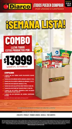 Vista previa Diarco - Semana Lista válido desde el 27/07/2026