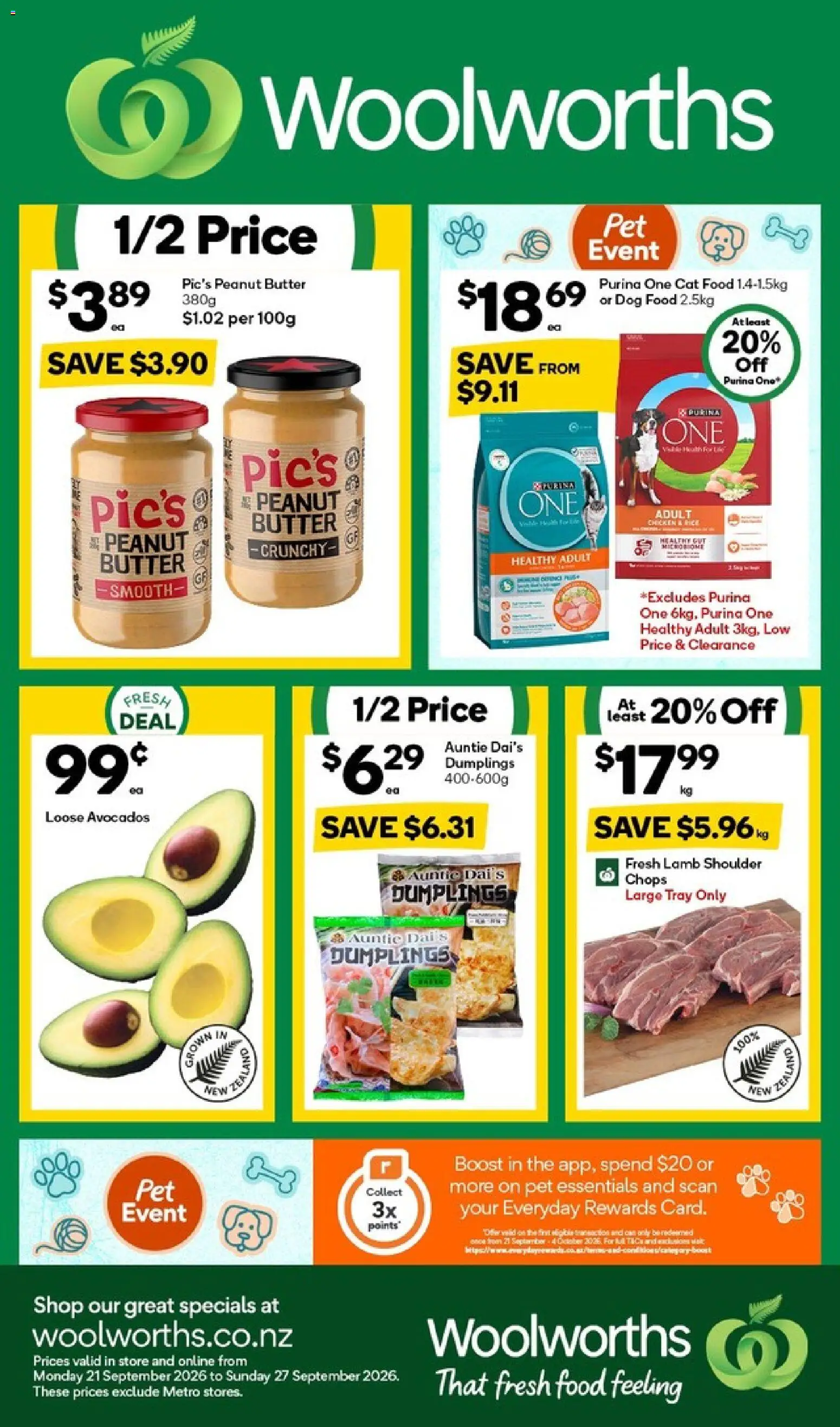 Woolworths catalogue from 21 Sept 2026 | Page: 1