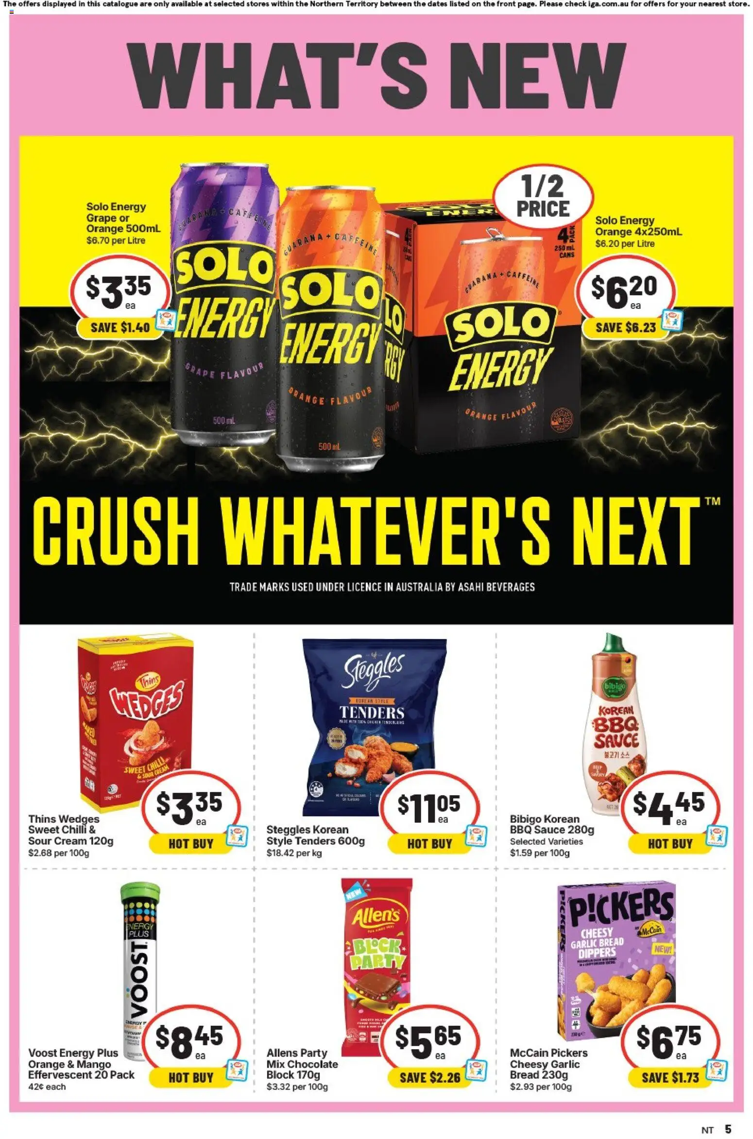 IGA catalogue - valid from 09/09/2026 | Page: 6 | Products: Bread, Chocolate, Sour cream, Cream