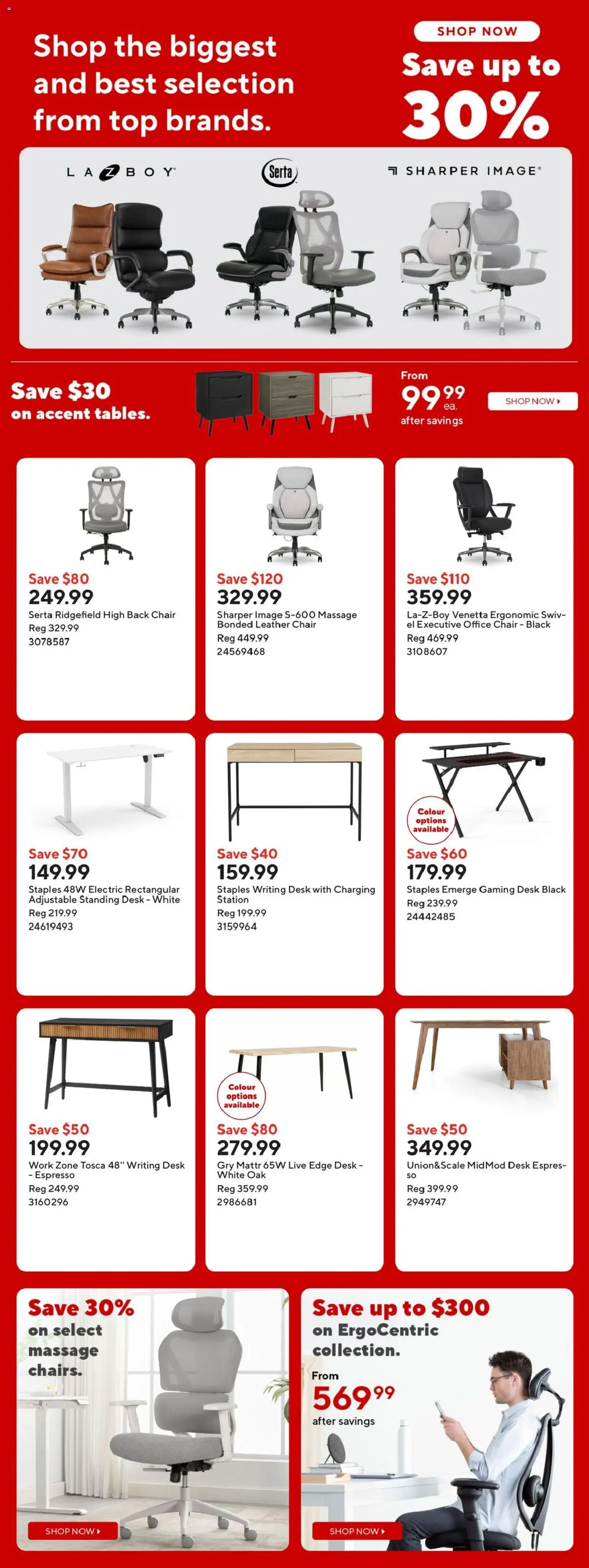 Staples flyer valid from Oct 23, 2026 | Page: 3