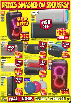 Preview of JB Hi-Fi Always Cheap Prices - valid from 30/07/2026 | Page: 15 | Products: Water, Bluetooth speaker, Speaker, Portable