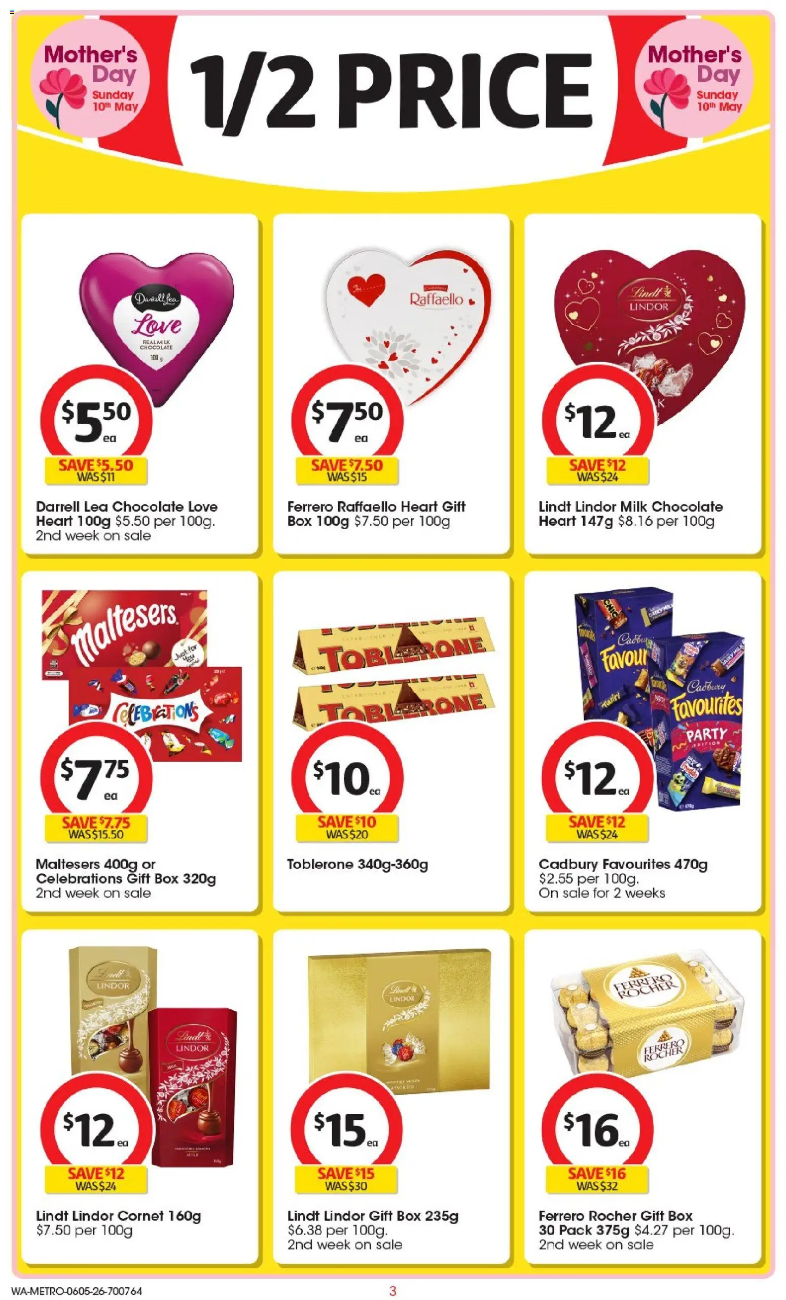 Coles catalogue - valid from 06.05.2026 | Page: 3 | Products: Box, Milk, Dairy, Chocolate