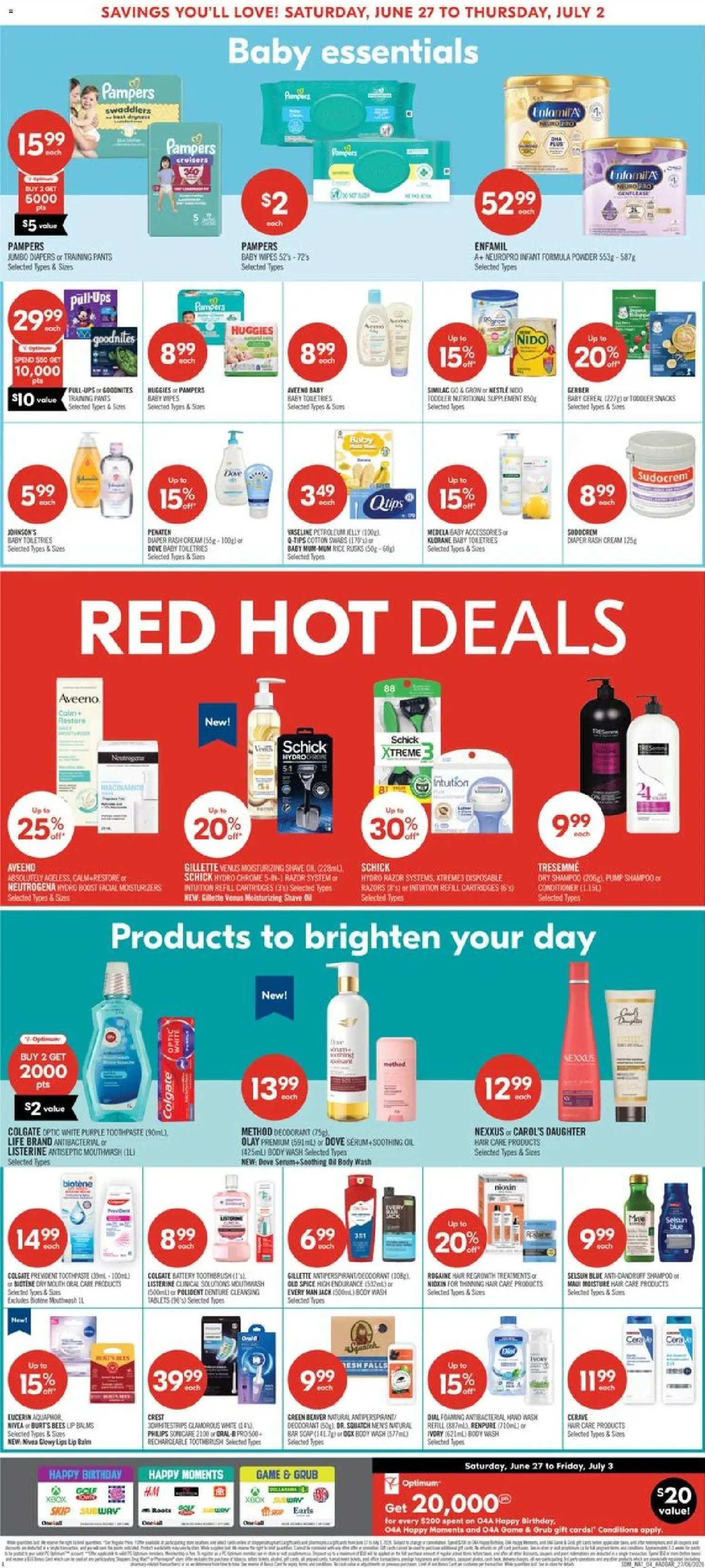 Shoppers flyer valid from Jun 26, 2026 | Page: 9