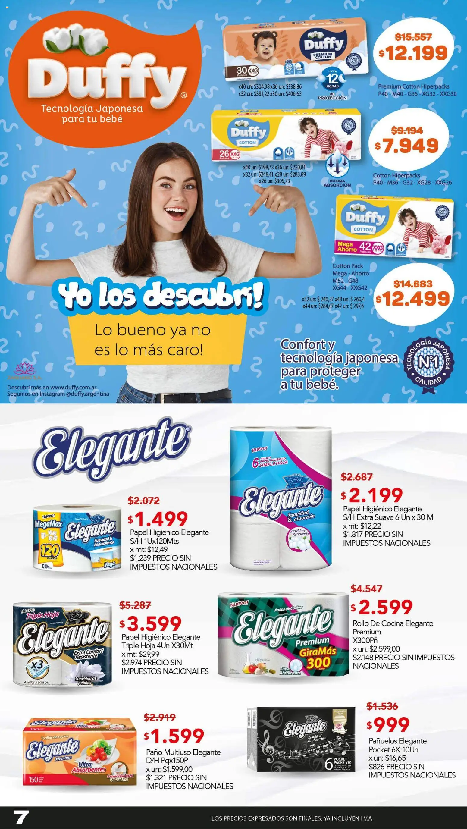 Makro Ofertas ALCANZA │ válido desde el 20/08/2026 | Página: 7 | Productos: Papel higiénico, Cocina, Toallas, Pañales