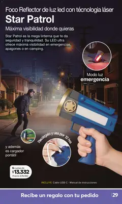 A3D Ofertas válido desde el 01.09.2026 | Página: 29 | Productos: Cable, Luz LED, Linterna, Reflector