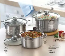 Vista previa de AVON Casa & Estilo 14 2026, nuevo folleto de la tienda, válido en México a partir del 11/09/2026 | Página: 51 | Productos: Juego, Válvula, Ollas