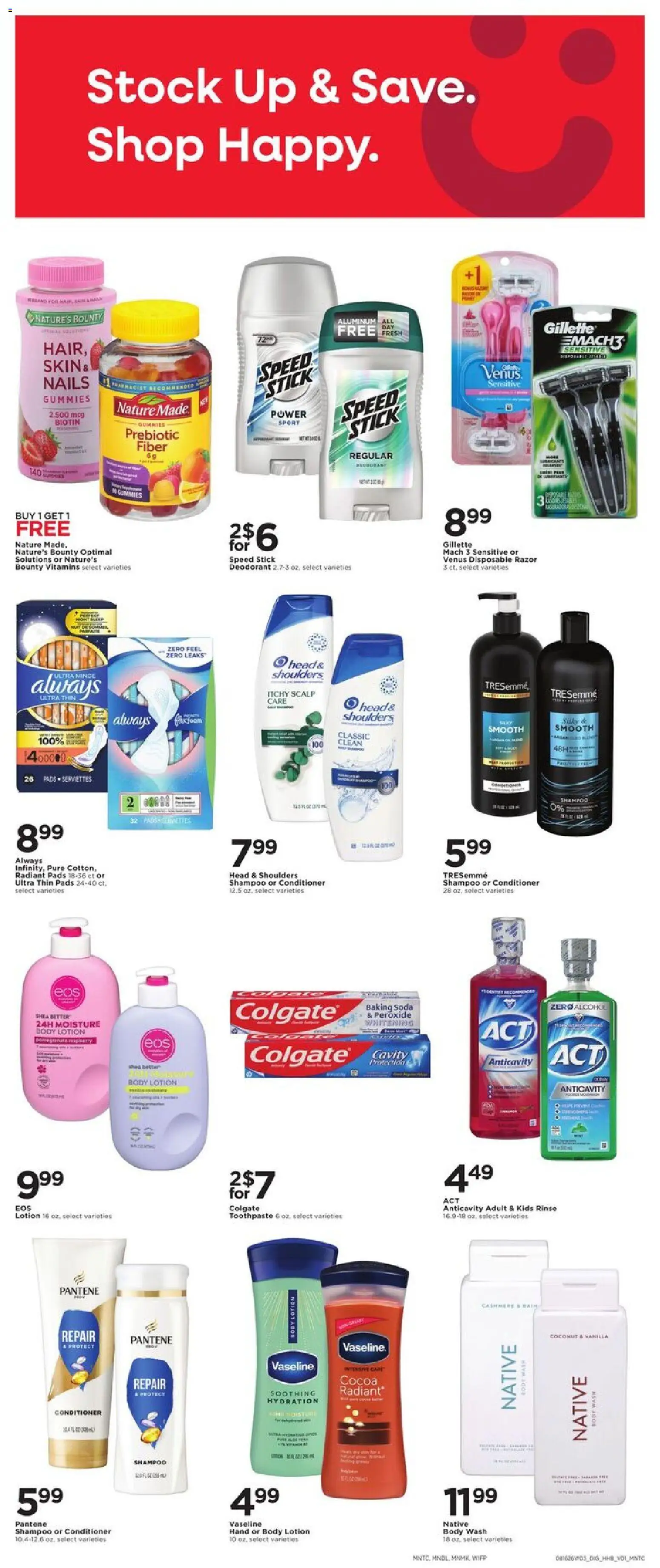 Cub Foods Weekly Ad - valid from 08/16/2026 | Page: 7 | Products: Biotin, Shampoo, Conditioner, Vanilla