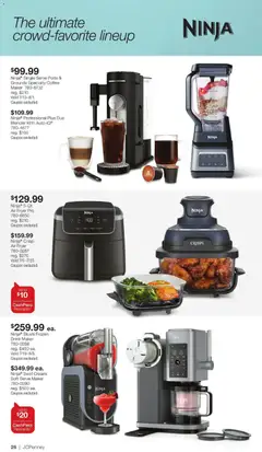 Preview of JCPenney weekly ads valid from 07/13/2026 | Page: 25 | Products: Fryer, Coffee, Blender, Coffee maker