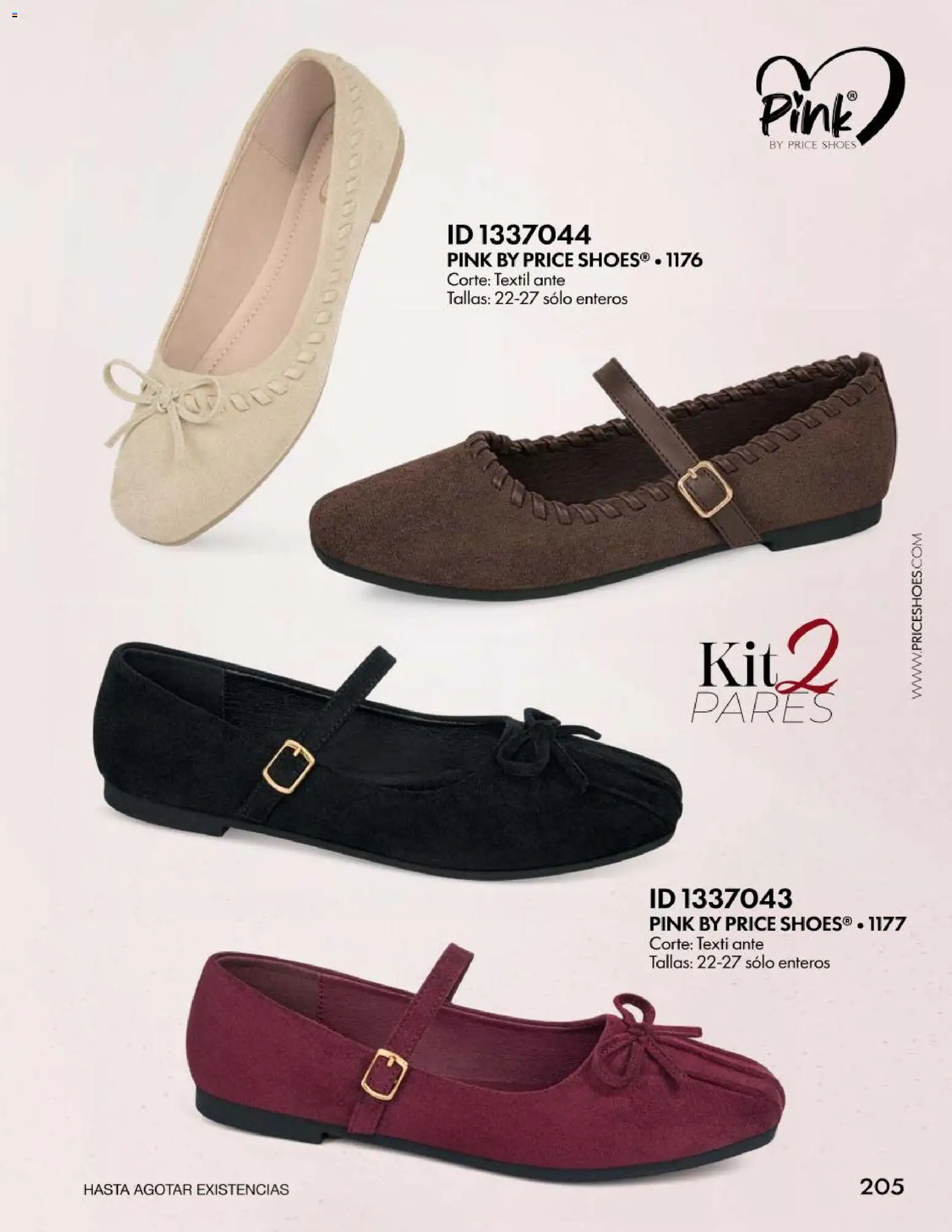 Nuevas ofertas de Price Shoes válidas en toda la República Mexicana desde el 28/08/2026. ¡Encuentra las mejores ofertas en Price Shoes catálogo Vestir Casual! | Página: 205