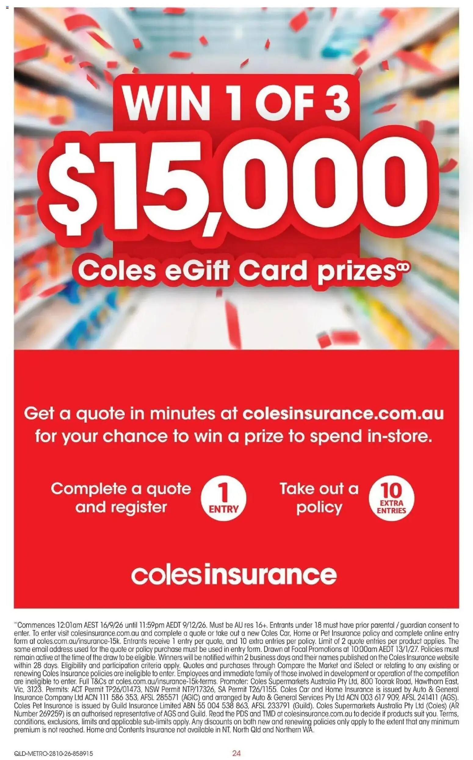 ﻿Coles catalogue valid from 28/10/2026 > Online Australia | Page: 24