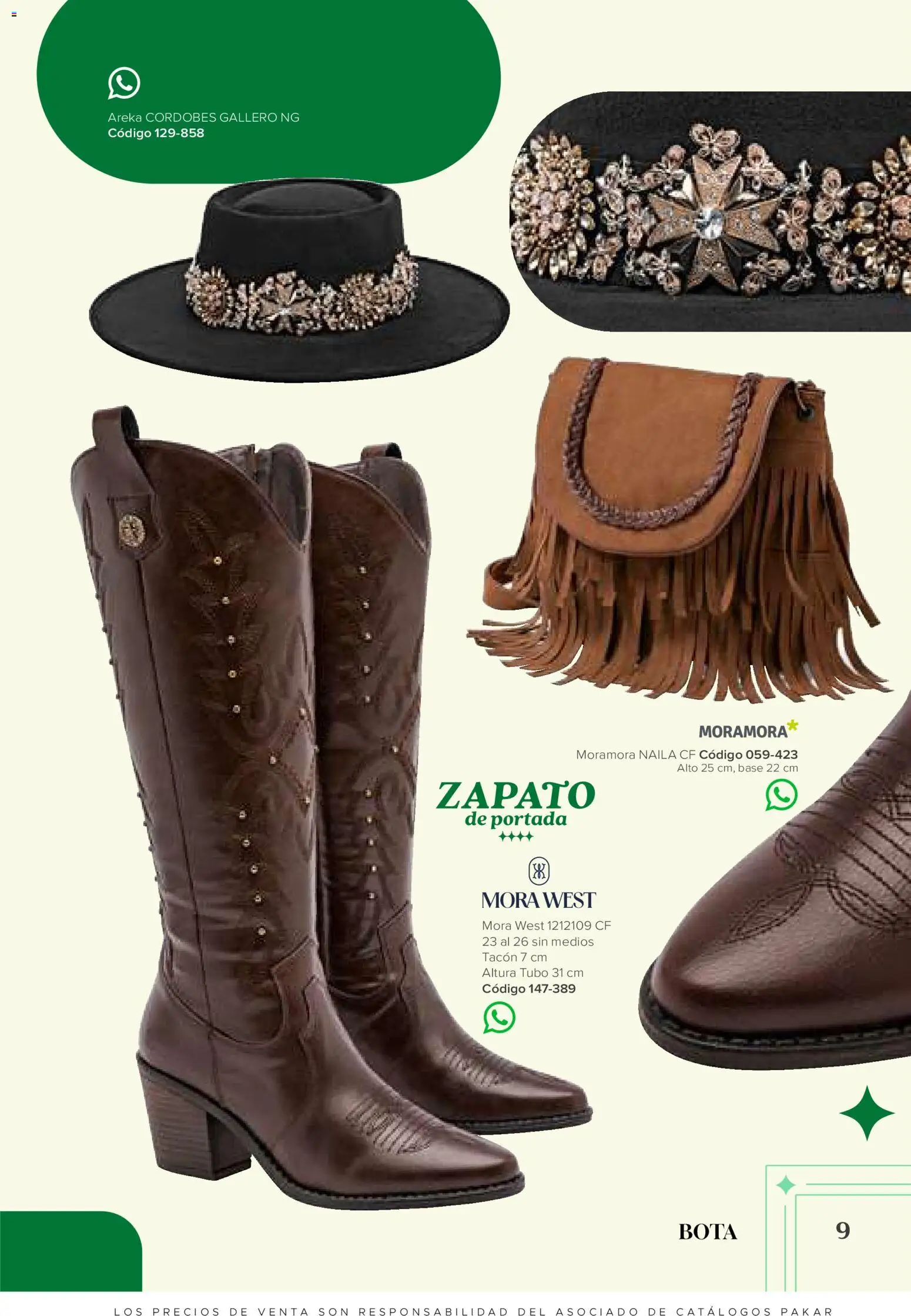 Nuevas ofertas de SC Pakar válidas en toda la República Mexicana desde el 31/07/2026. ¡Encuentra las mejores ofertas en SC Pakar catálogo Bota! | Página: 9