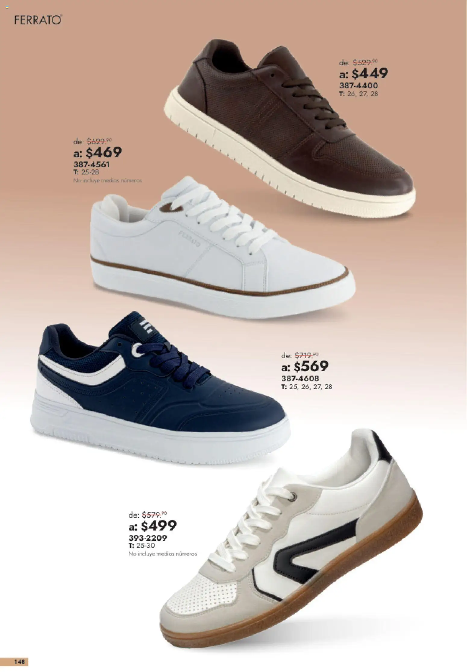 Nuevas ofertas de Andrea válidas en toda la República Mexicana desde el 26/07/2026. ¡Encuentra las mejores ofertas en Andrea catálogo Outlet! | Página: 148
