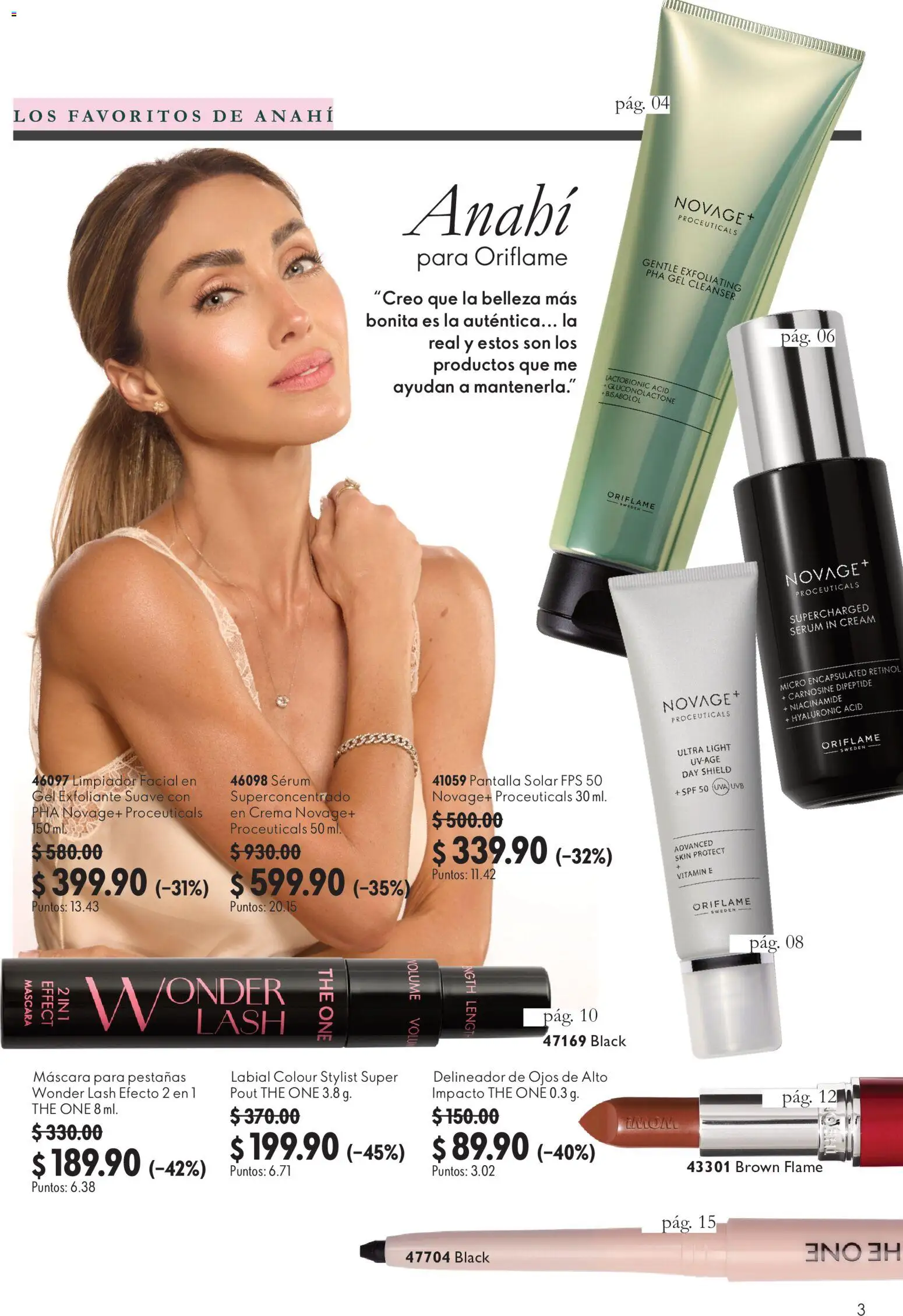 Nuevas ofertas de Oriflame válidas en toda la República Mexicana desde el 24/10/2026. ¡Encuentra las mejores ofertas en Oriflame Buen Mes! | Página: 3