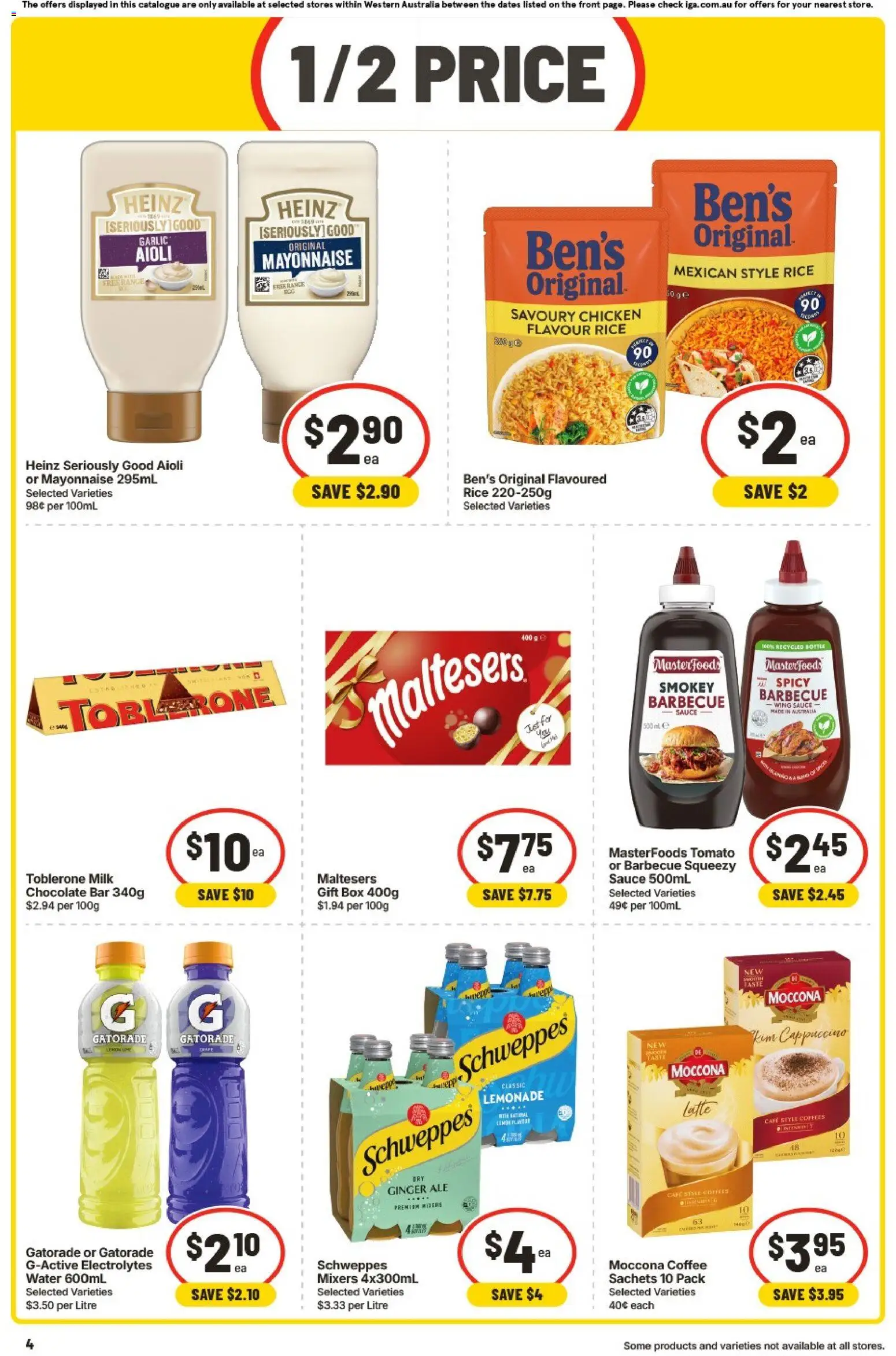 IGA catalogue - valid from 02/09/2026 | Page: 5 | Products: Milk, Chocolate, Sachets, Moccona