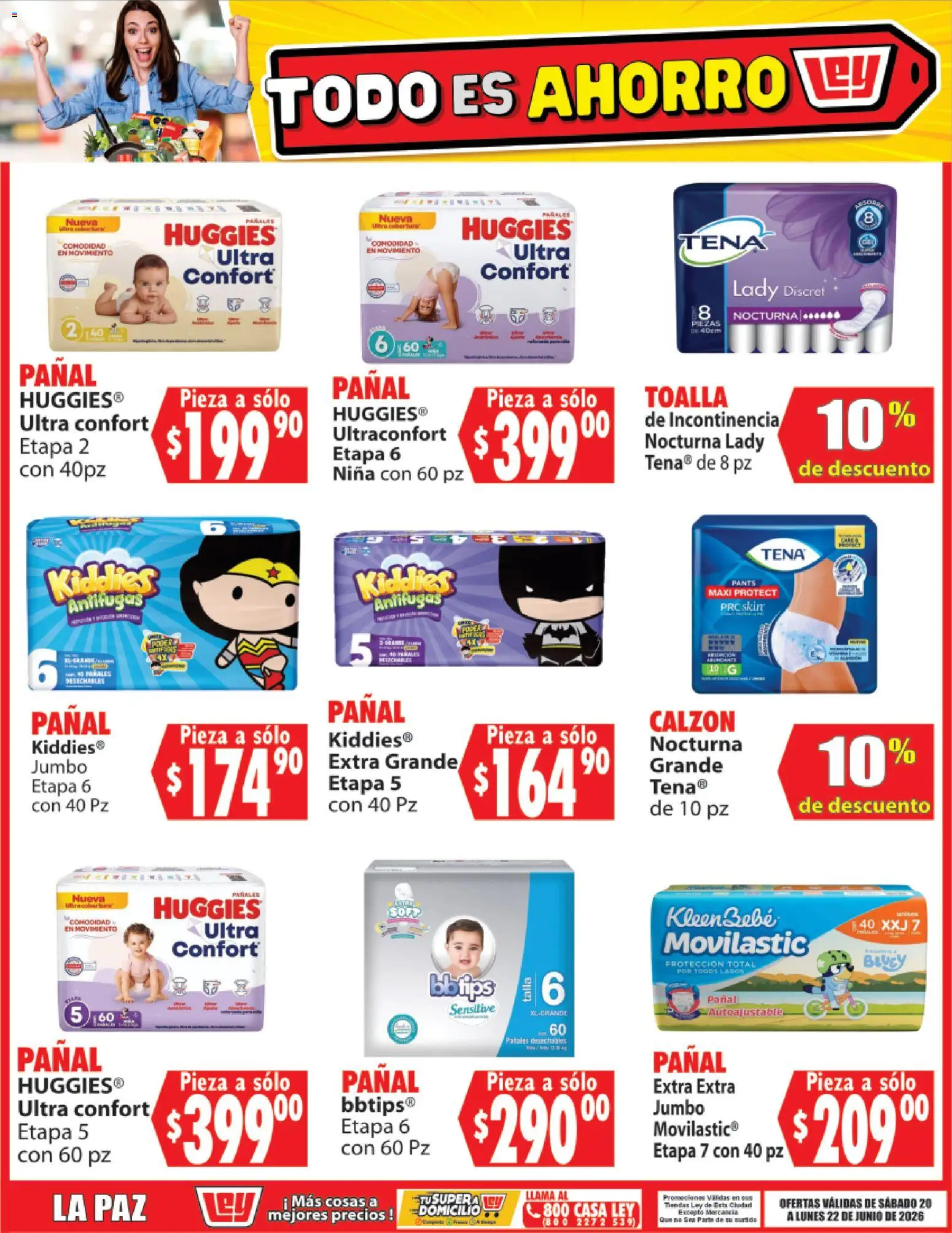 Nuevas ofertas de Casa Ley válidas en toda la República Mexicana desde el 20.06.2026. ¡Encuentra las mejores ofertas en Casa Ley folleto Todo es ahorro! | Página: 7