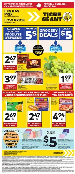 Preview of Giant Tiger weekly flyer / circulaire from shop Giant Tiger valid from Jun 24, 2026