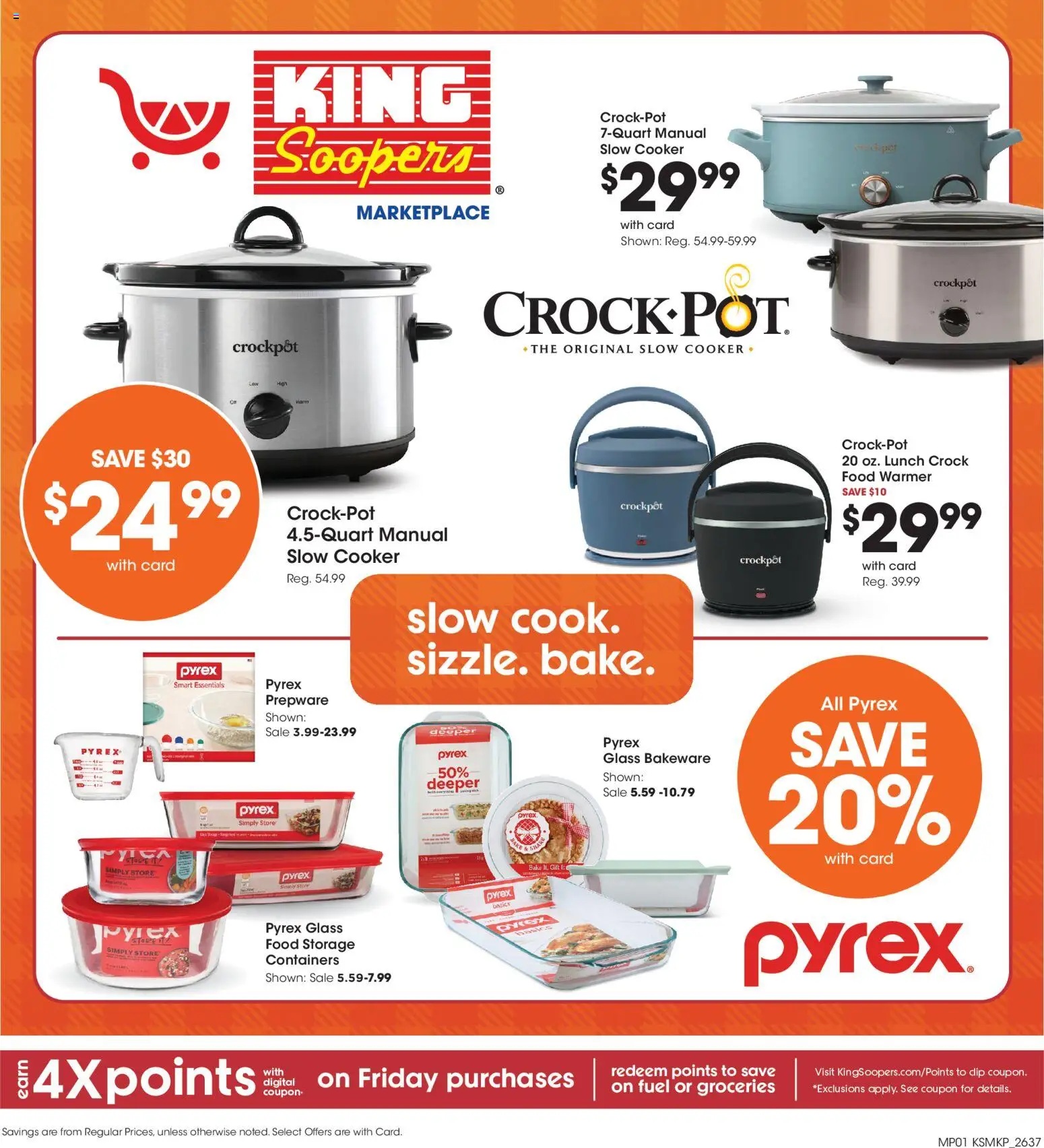 King Soopers Wednesday, October 14