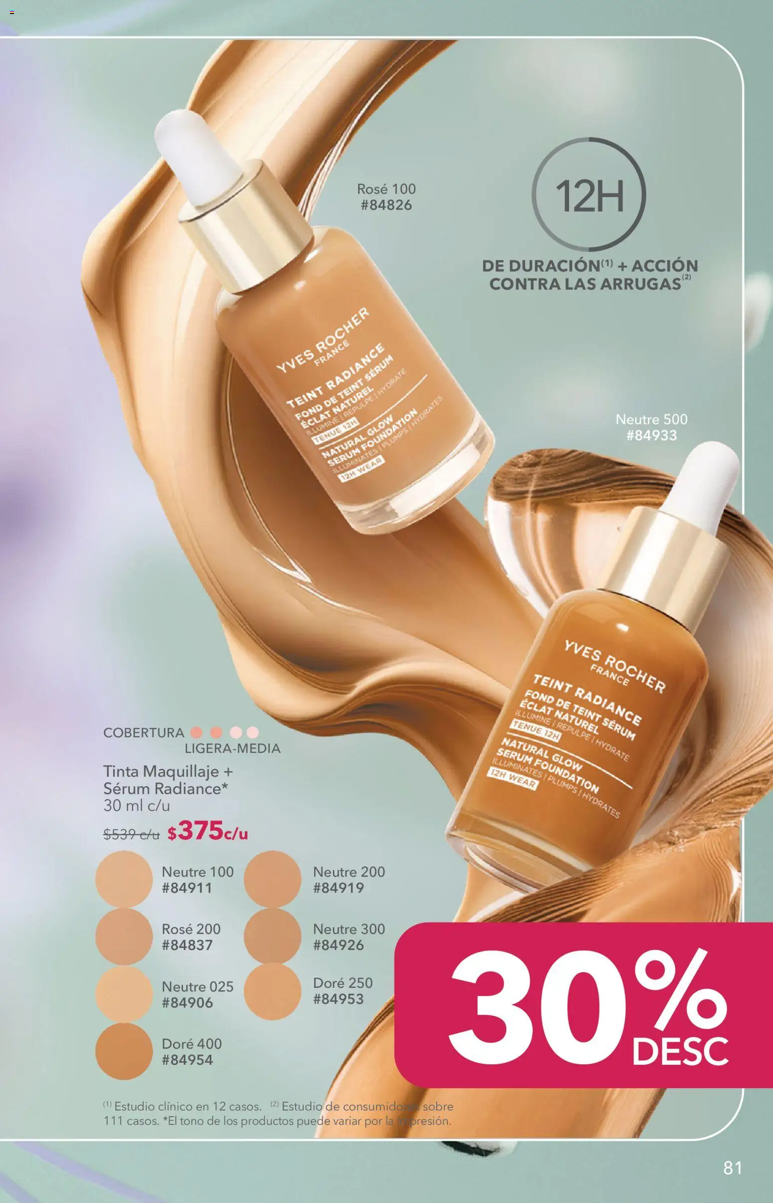 Nuevas ofertas de Yves Rocher válidas en toda la República Mexicana desde el 27/10/2026. ¡Encuentra las mejores ofertas en Yves Rocher campaña 15 2026! | Página: 83