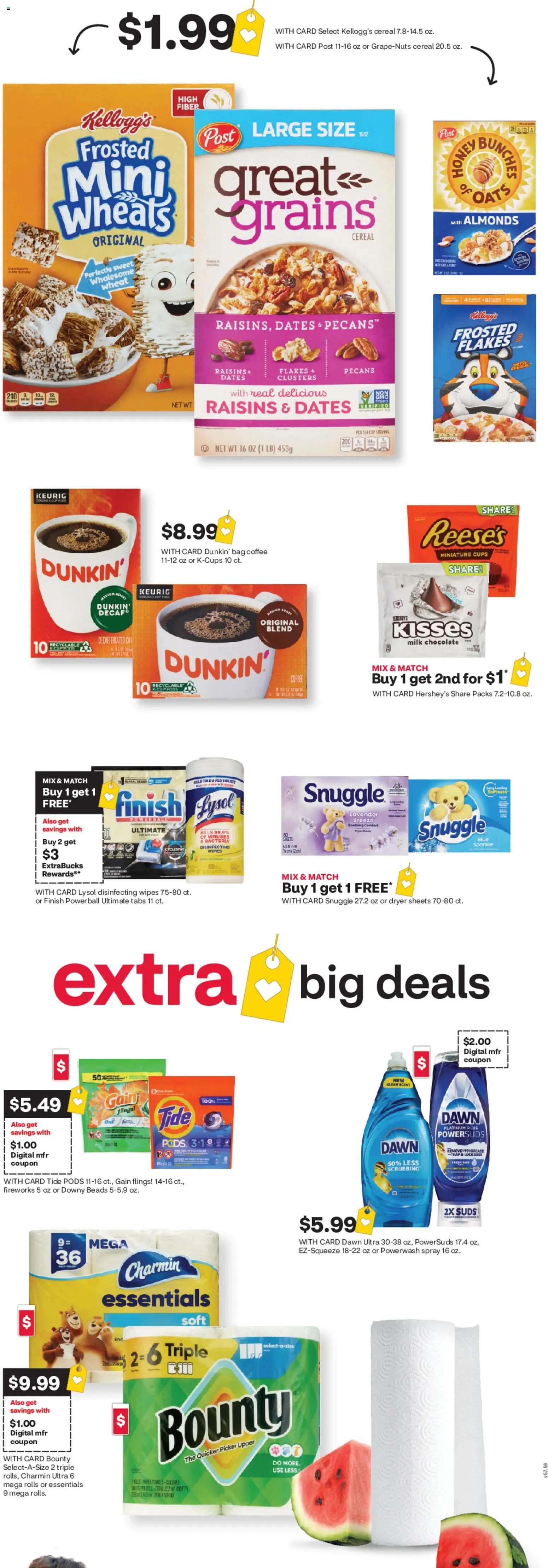CVS Pharmacy Weekly Ad - WA - valid from 31.05.2026 | Page: 2 | Products: Coffee, Raisins, Bag, Dryer