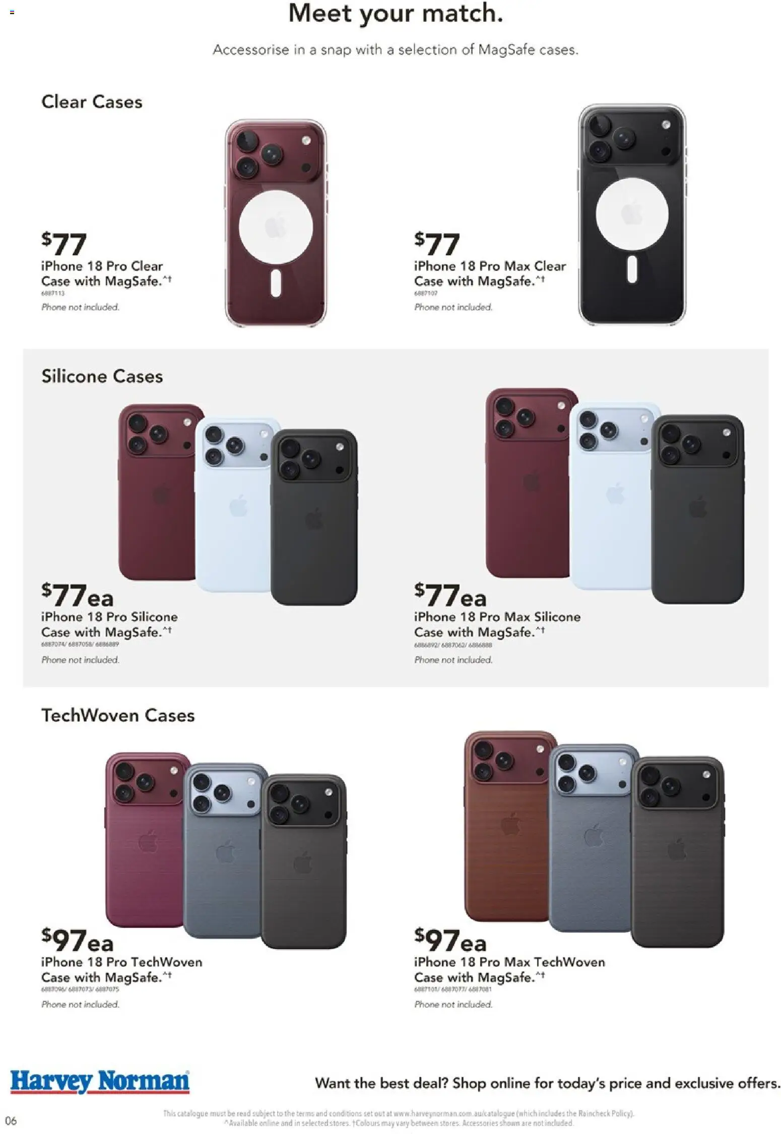 Harvey Norman catalogue - valid from 23/09/2026 | Page: 6 | Products: Accessories, Phone, Iphone, Case