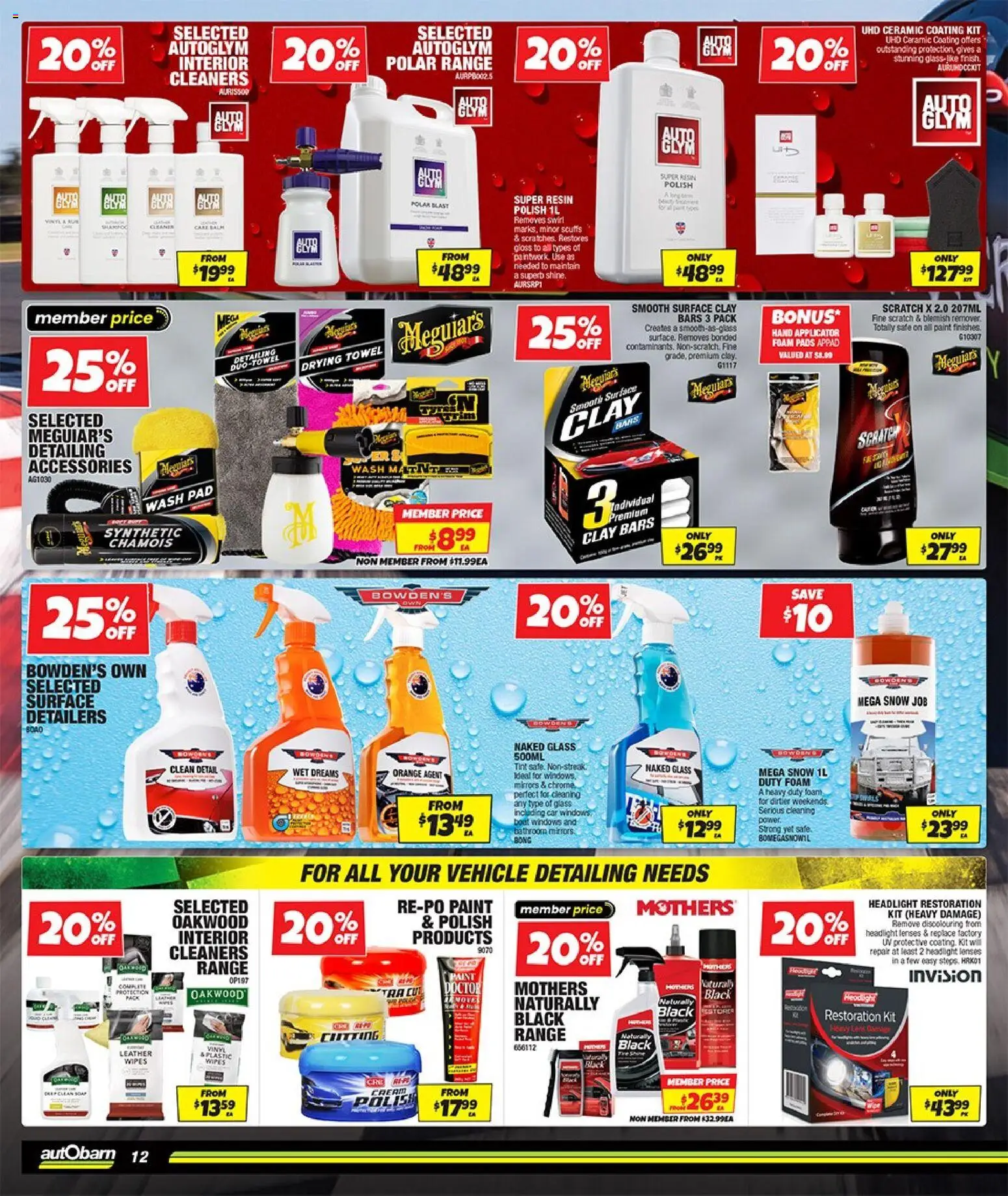 Autobarn catalogue - valid from 30/09/2026 | Page: 12 | Products: Accessories, Blemish, Foam, Bathroom