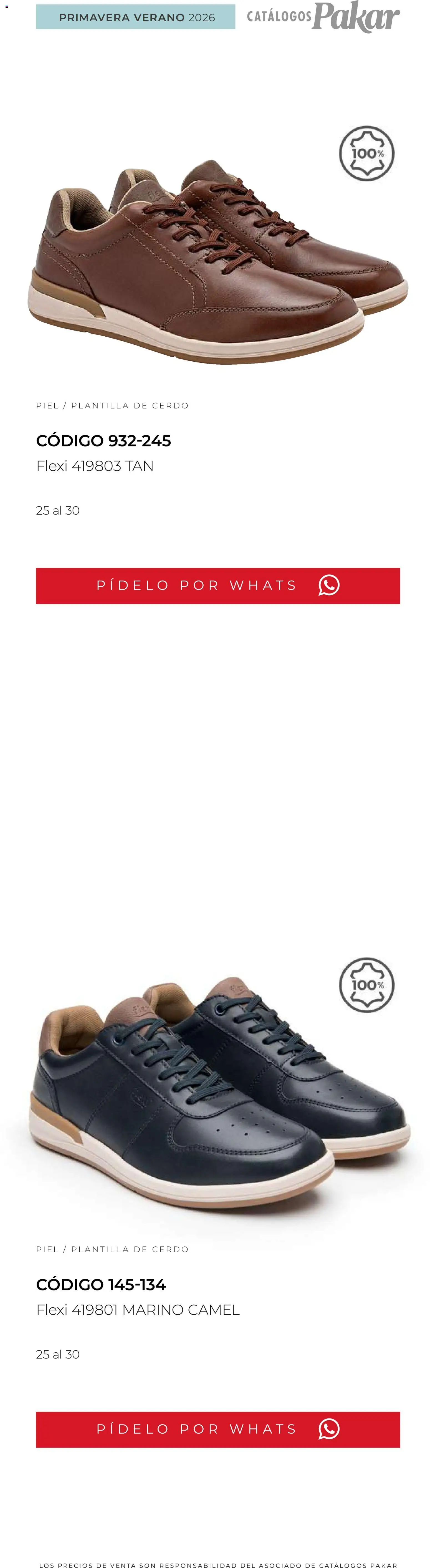 Nuevas ofertas de SC Pakar válidas en toda la República Mexicana desde el 04/03/2026. ¡Encuentra las mejores ofertas en SC Pakar catálogo Flexi PV26! | Página: 175 | Productos: Cerdo