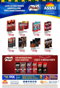 Assaí Atacadista ofertas - GO - Pré-Visualização do folheto da loja Assaí Atacadista, válido de 18.05.2026