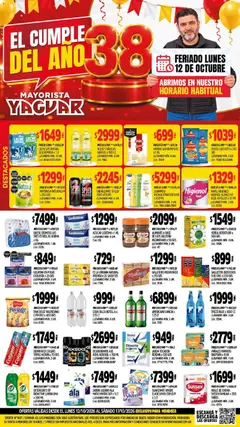 Vista previa Yaguar - Oferta Semanal Mendoza válido desde el 12/10/2026