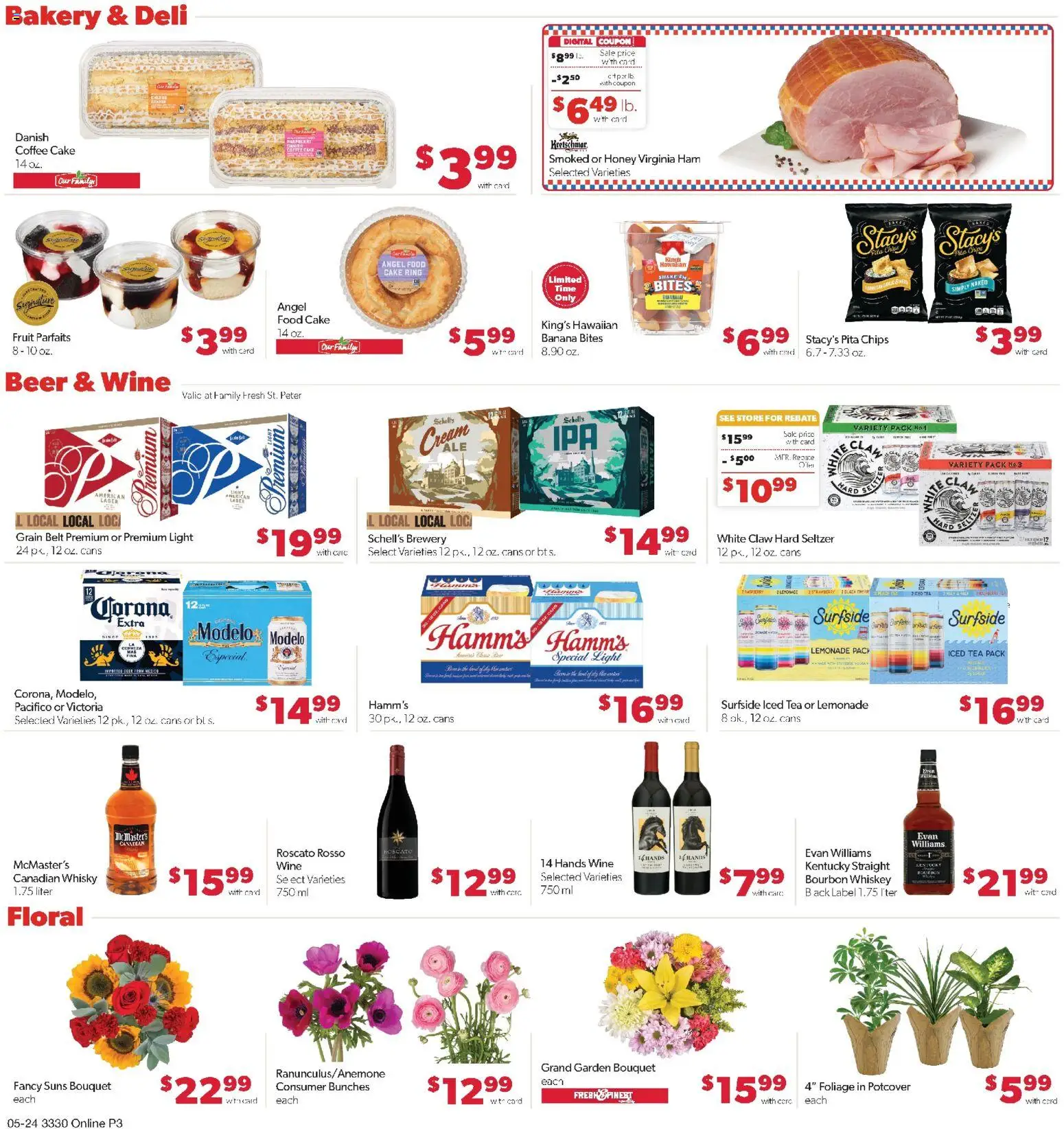 Family Fare Weekly Ad - MN - valid from 24.05.2026 | Page: 7 | Products: Bakery, Tea, Bourbon, Chips