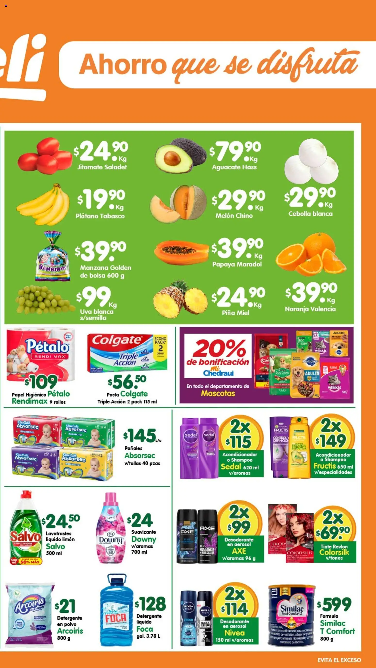 Nuevas ofertas de Arteli válidas en toda la República Mexicana desde el 29/06/2026. ¡Encuentra las mejores ofertas en Arteli folleto Express! | Página: 2 | Productos: Melón, Limón, Suavizante, Papel higiénico