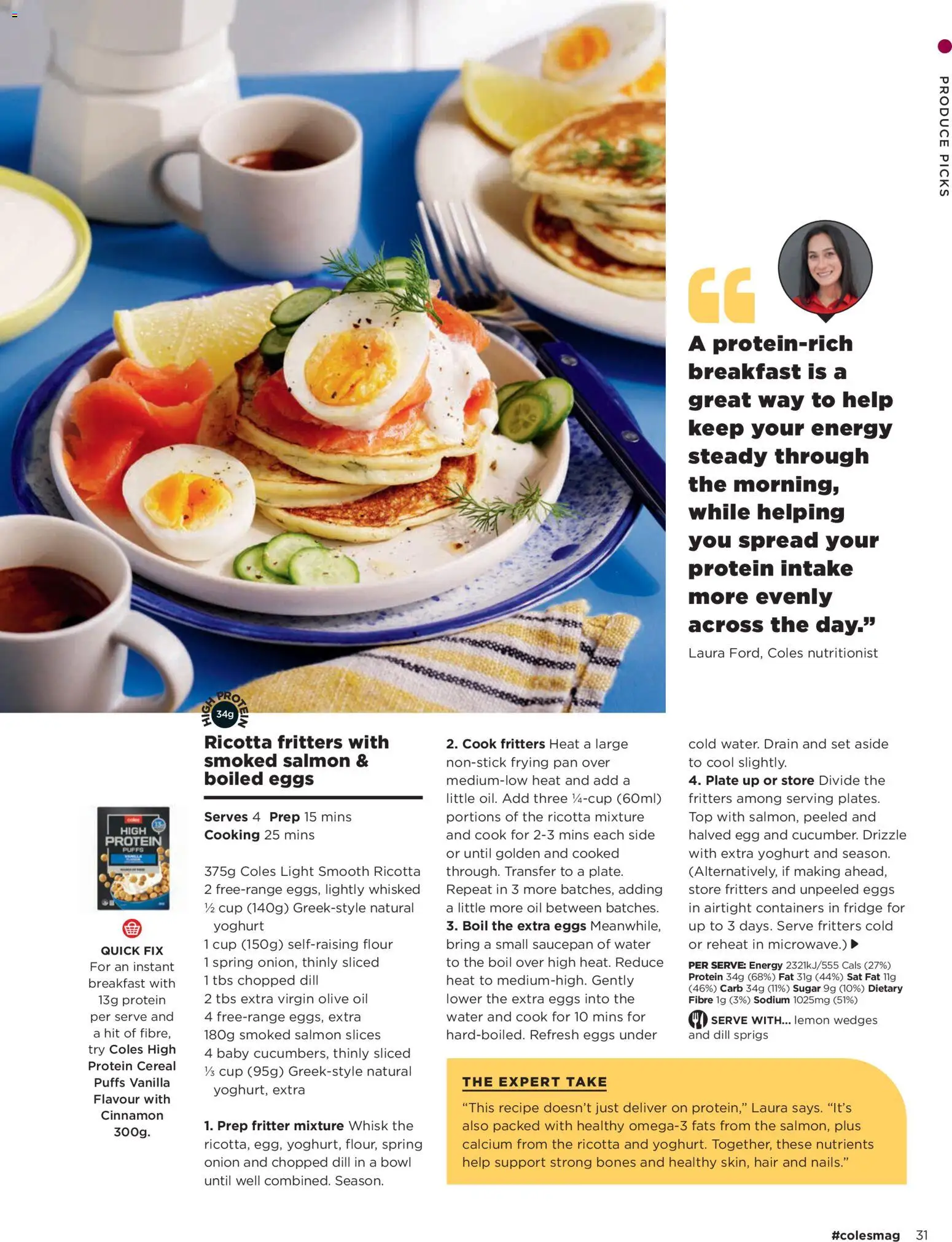 Coles catalogue - valid from 01/10/2026 | Page: 31 | Products: Light, Oil, Sugar, Smoked salmon