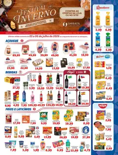 Shibata ofertas Cruzeiro, Itaqua, Mogi César e Poá - Pré-Visualização do folheto da loja Shibata, válido de 03/07/2026